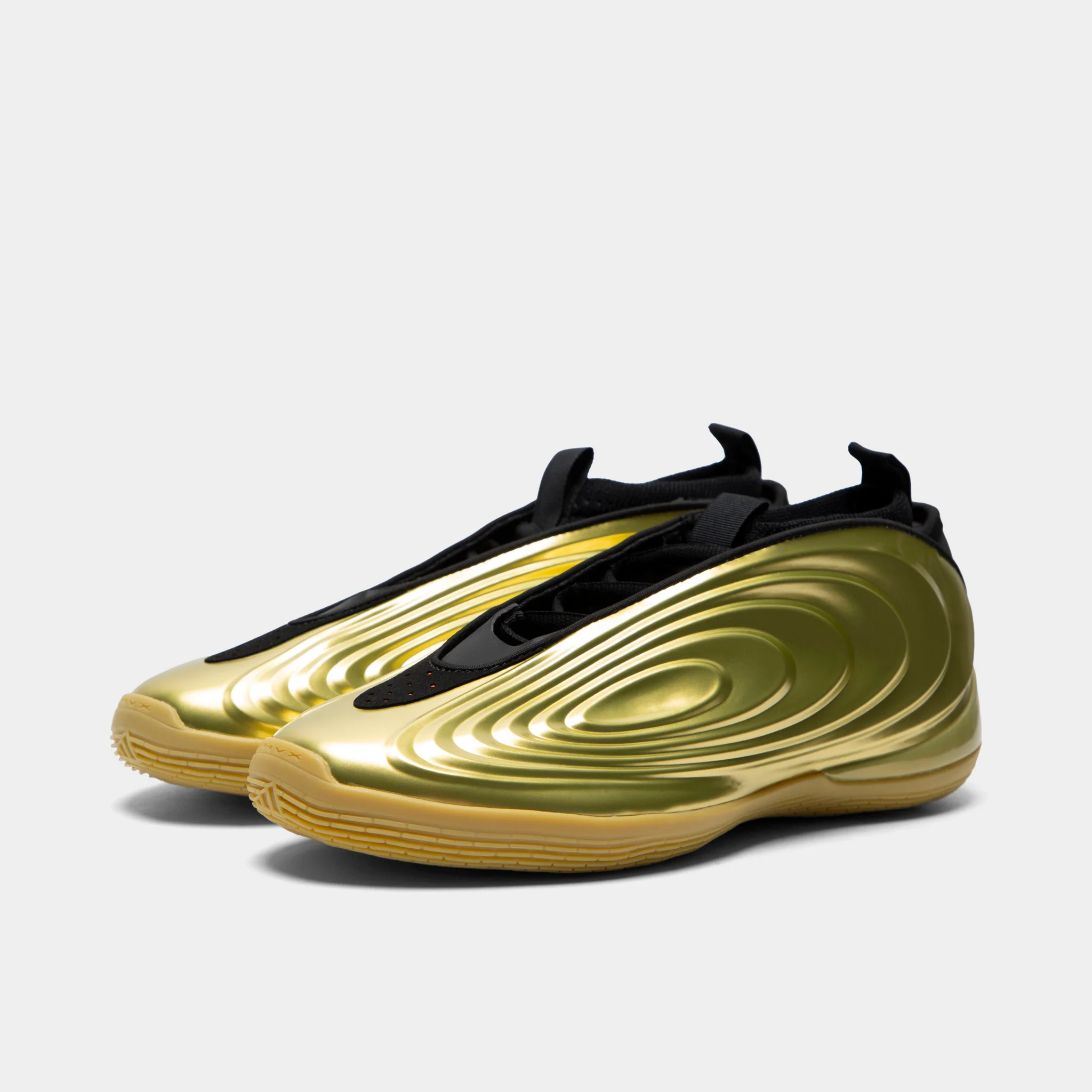 adidas Harden Volume 10 Gold Metallic / Black - Solar Turbo - Image 2