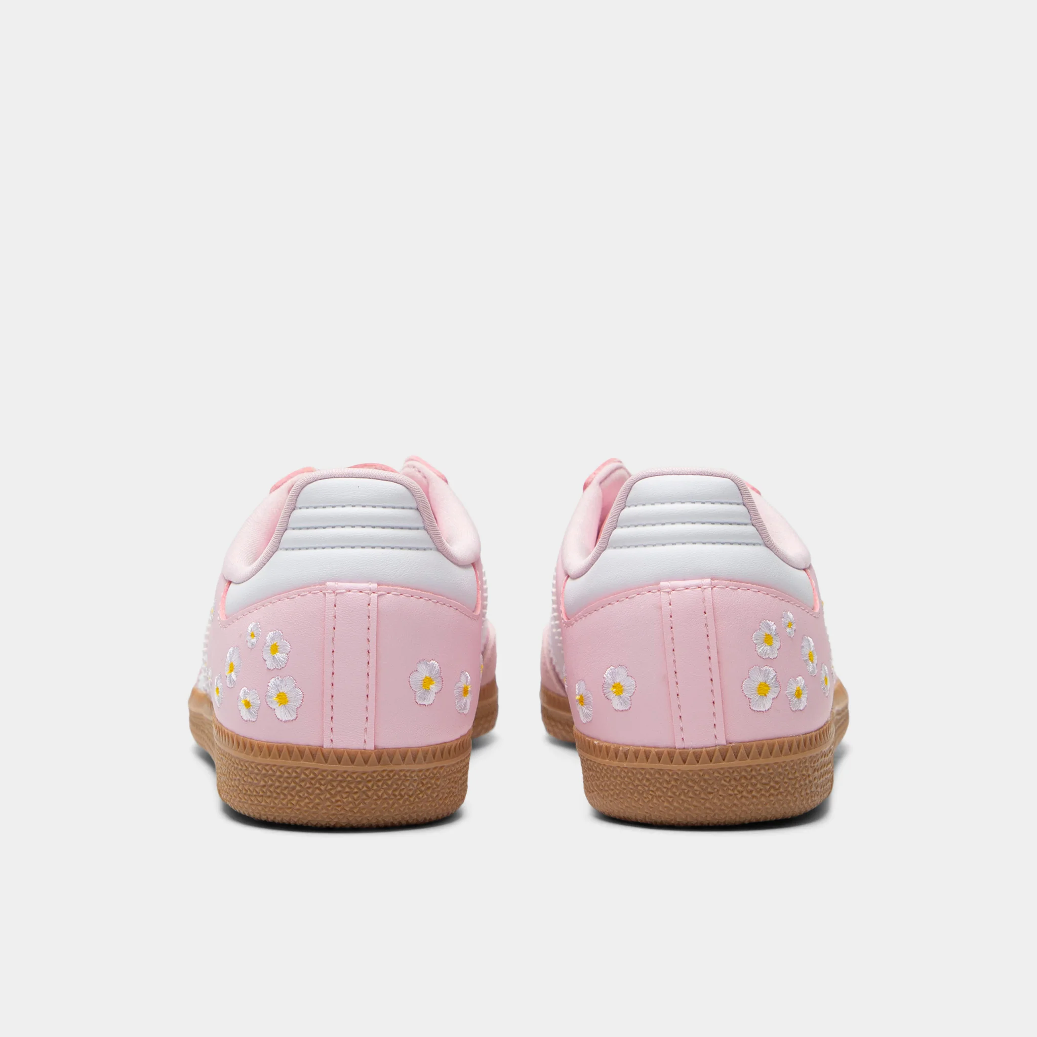 adidas Junior Girls' Samba Pink / White - Image 4