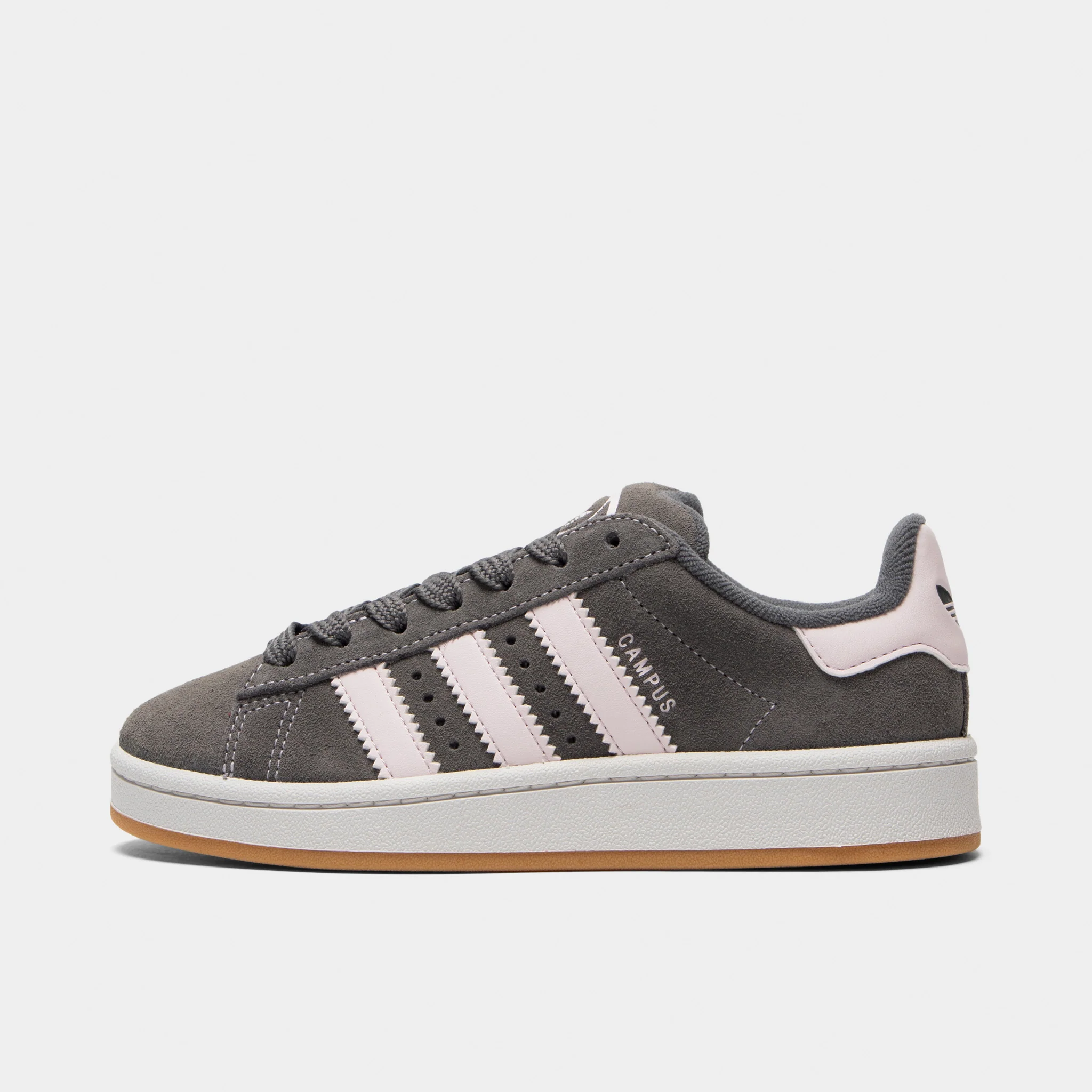adidas Juniors' Campus 00s Grey / Almost Pink - Gum