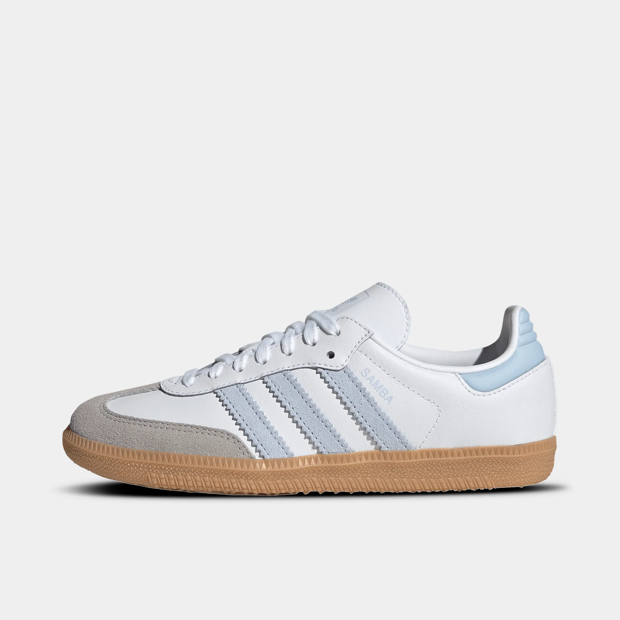 adidas Juniors' Samba White / Crystal Sky - Gum