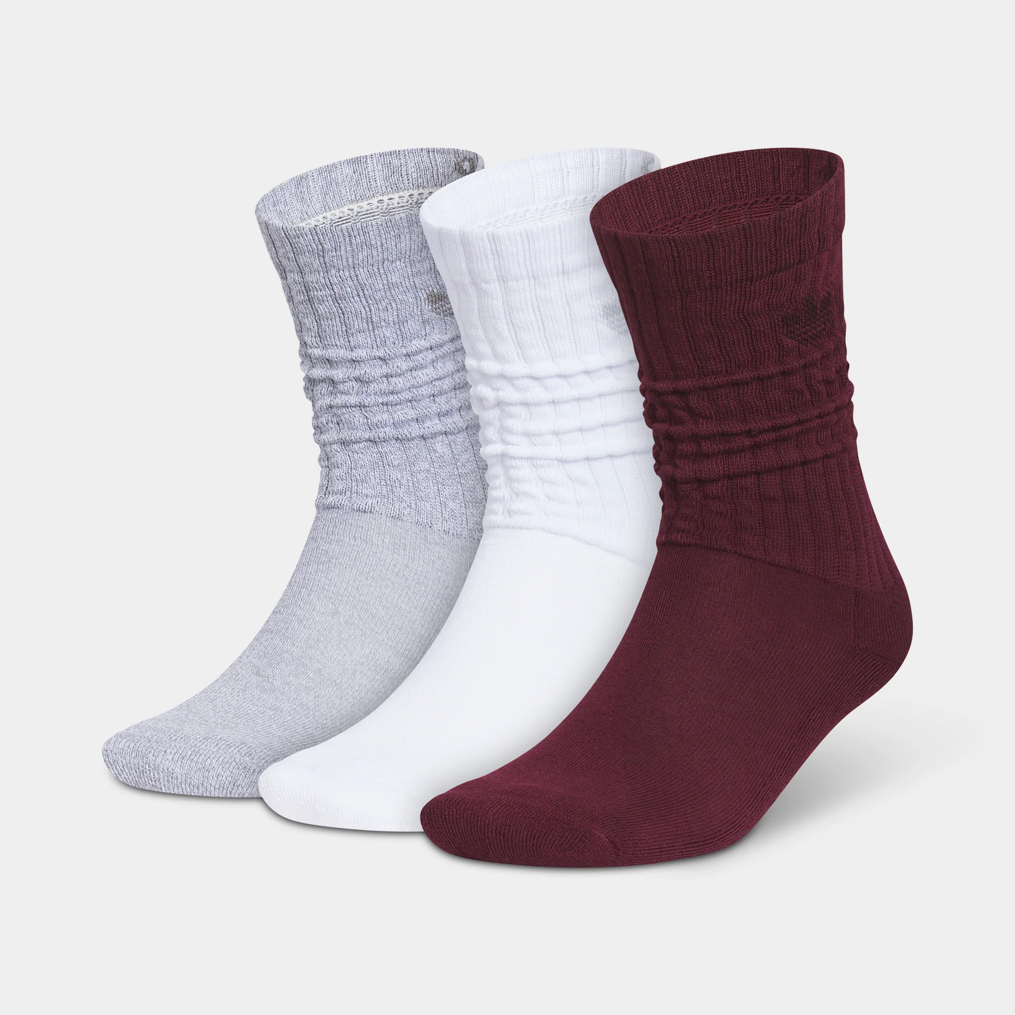 adidas Originals Scrunch Crew Socks (3-Pack) / Multi - Image 4