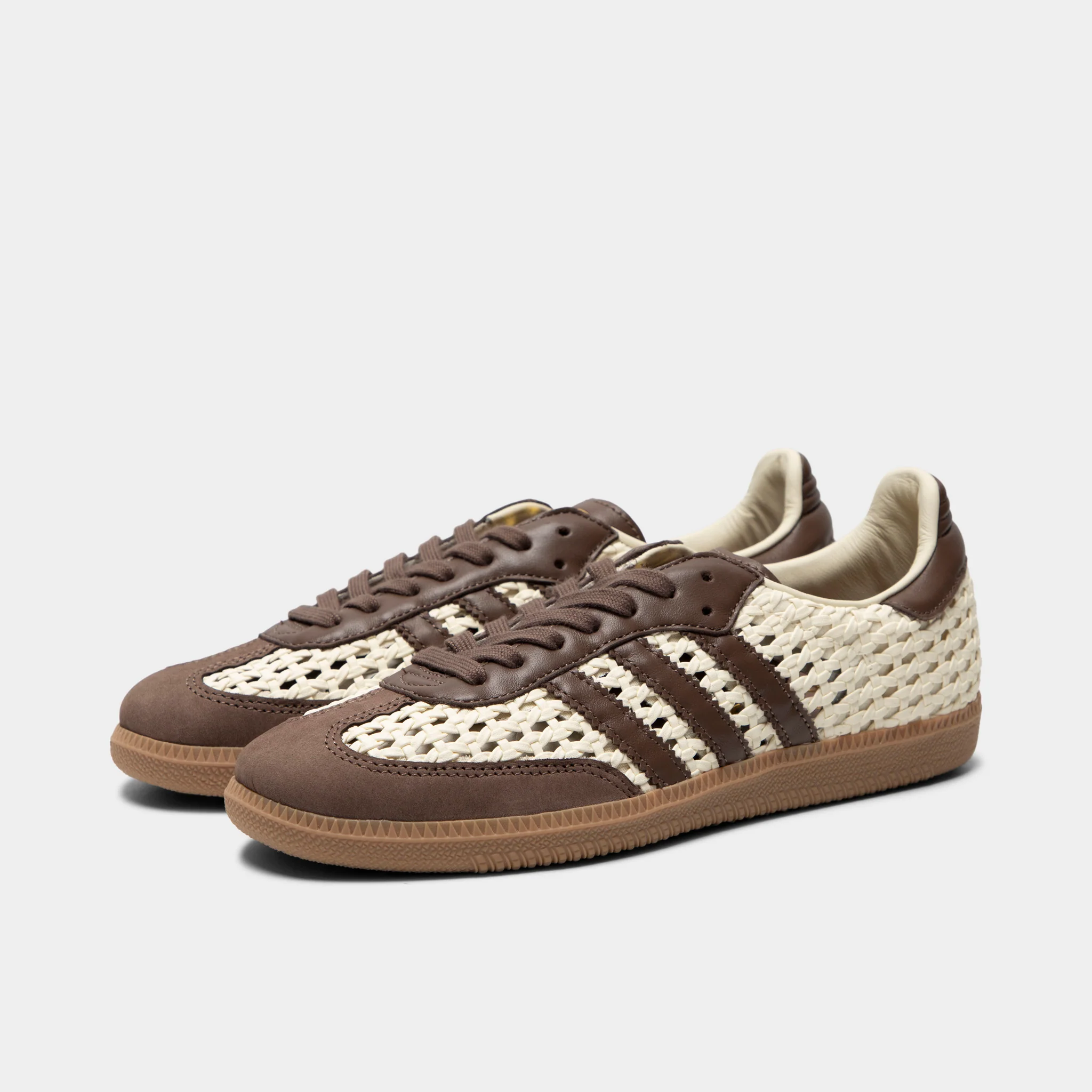 adidas Originals Women's Samba OG Cream White / Earth Strata - Image 2