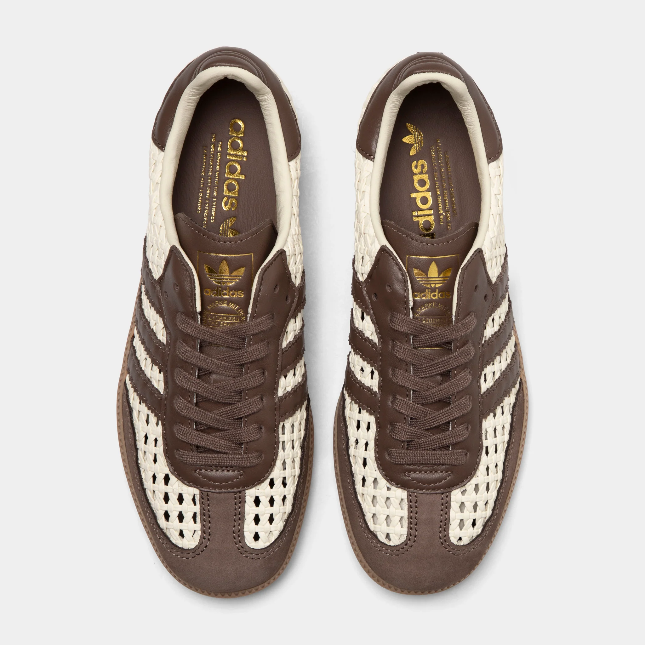 adidas Originals Women's Samba OG Cream White / Earth Strata - Image 4