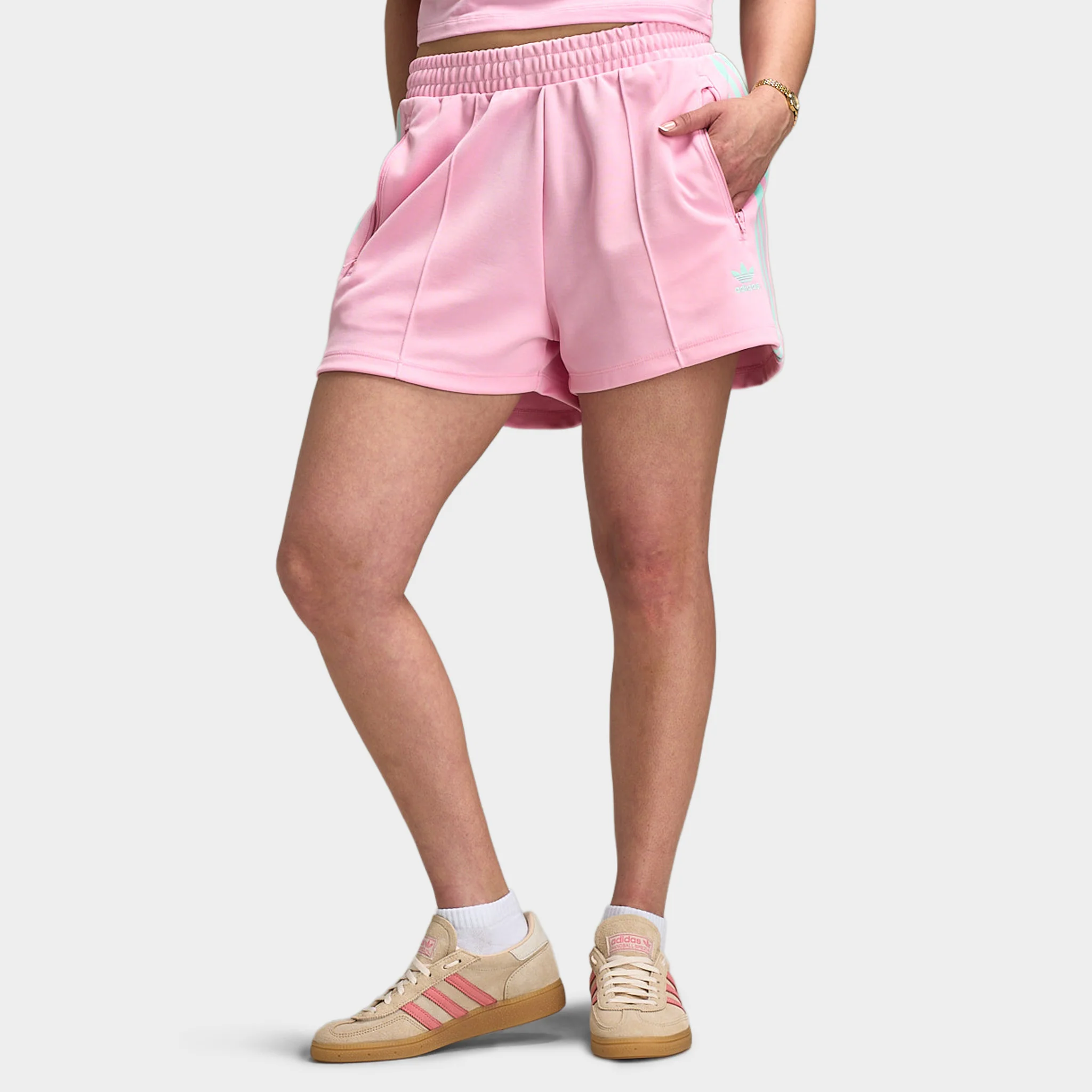 adidas Women's Classic L Short Tru Pink / Clear Mint