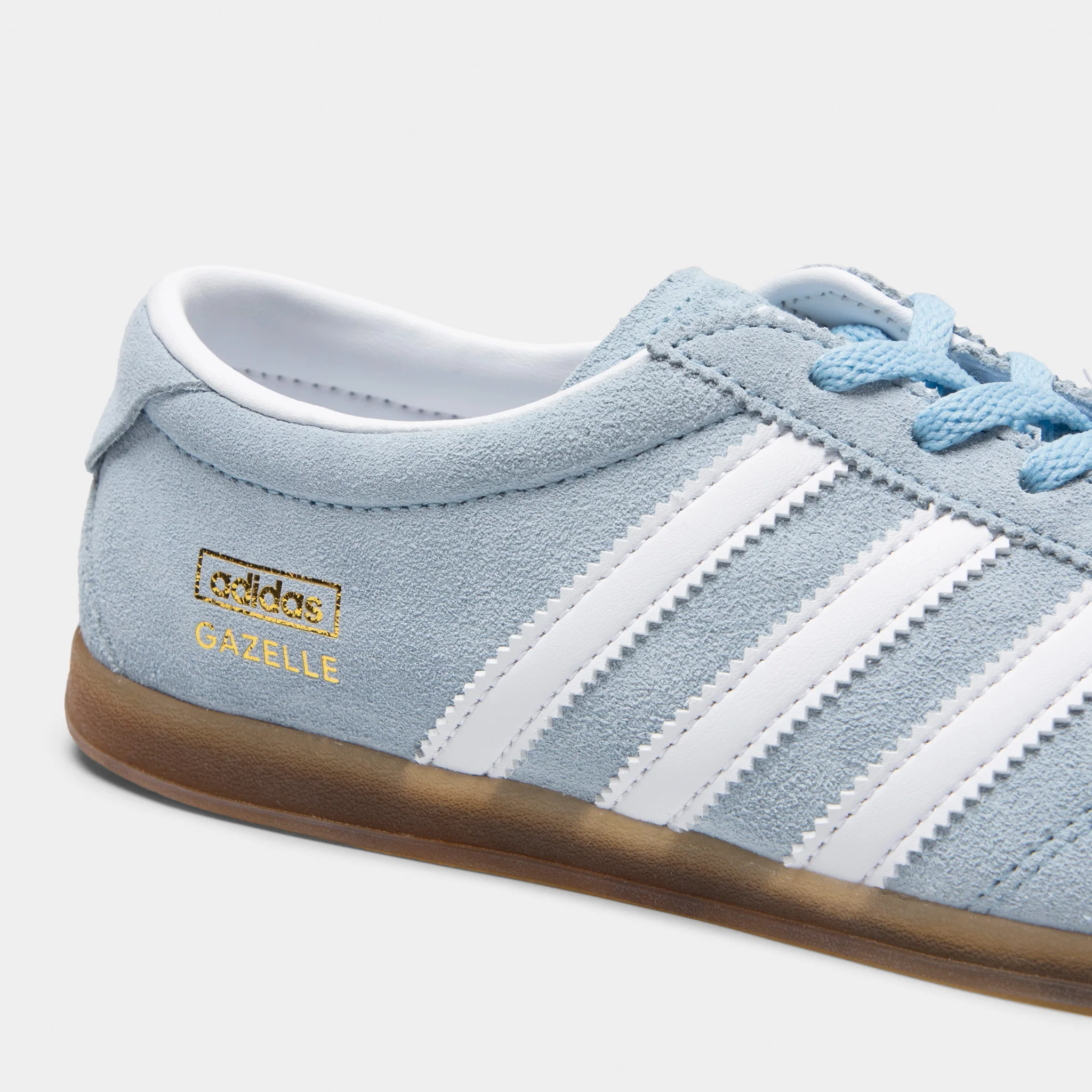 adidas Originals Women's Gazelle Lo Pro Clear Sky / White - Gum - Image 3