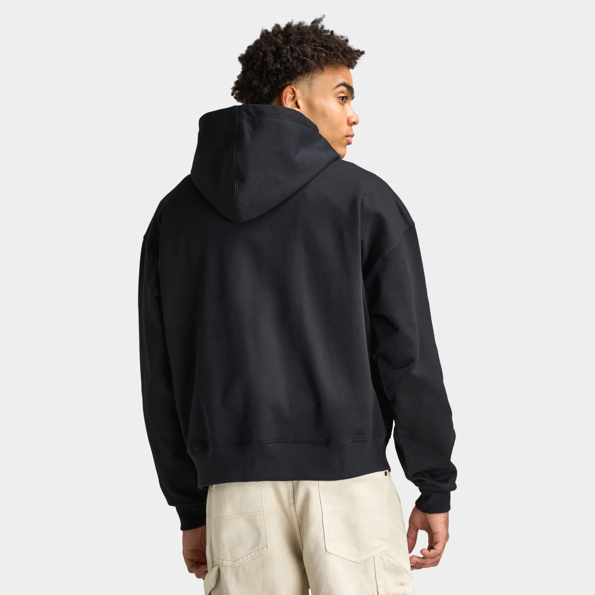 Criminal Damage Celtic Hoodie Black / Red - Image 2