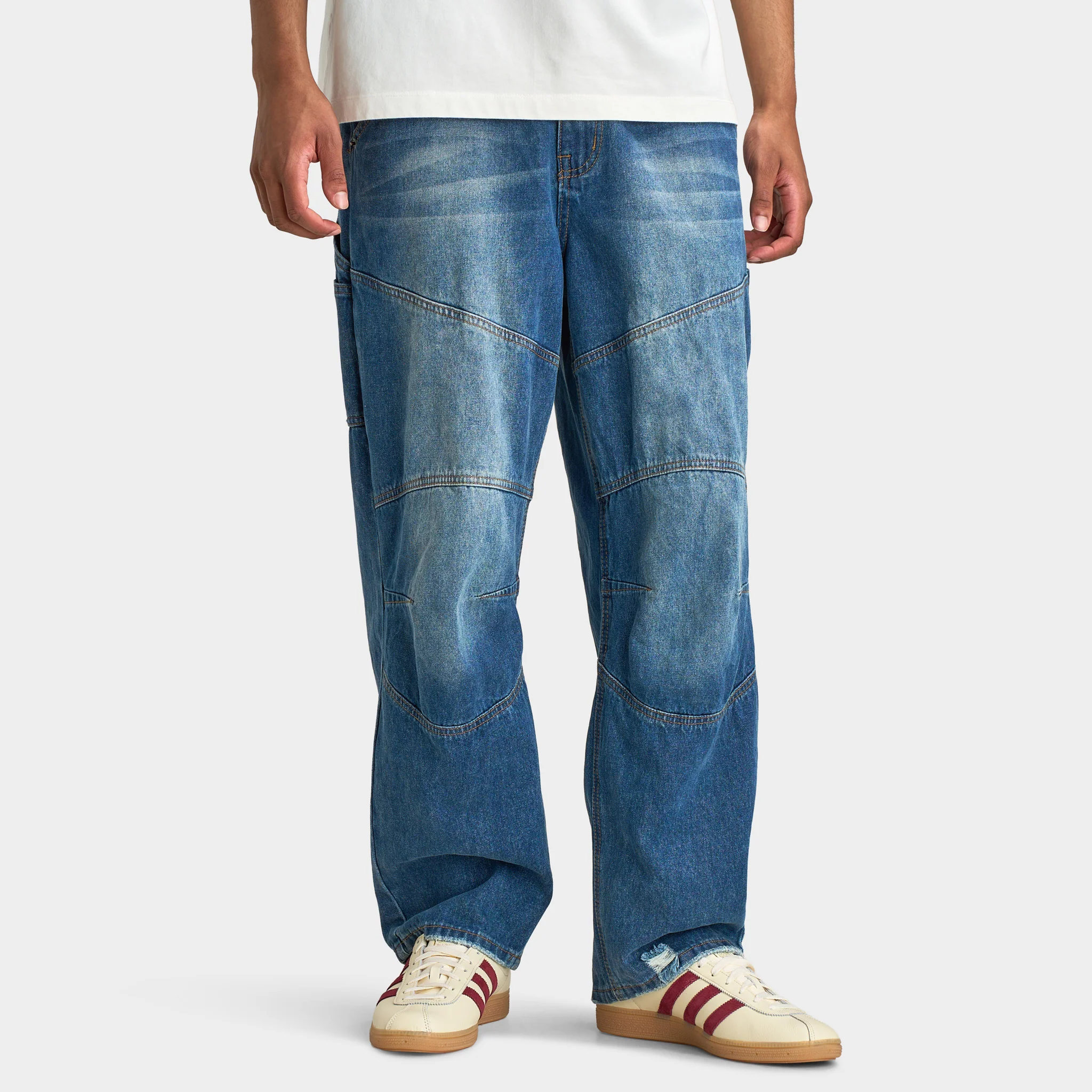 Criminal Damage Mens' Franlin Pant / Mid Blue