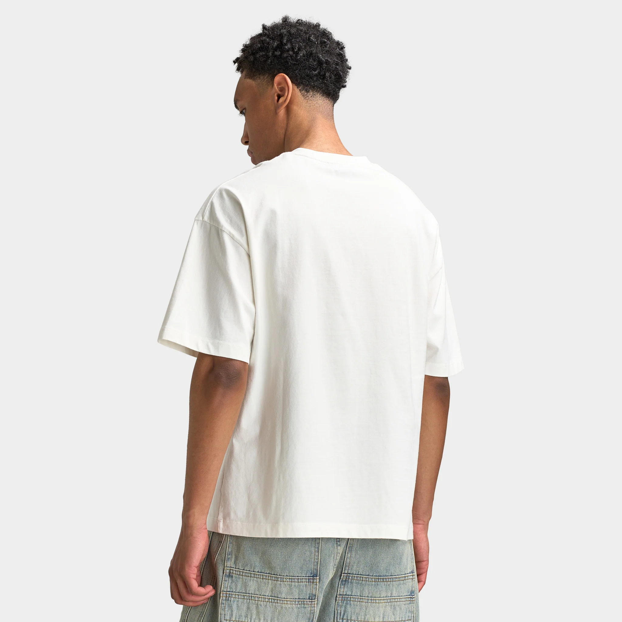Criminal Damage Star Dog T-Shirt / Off-White - Image 2