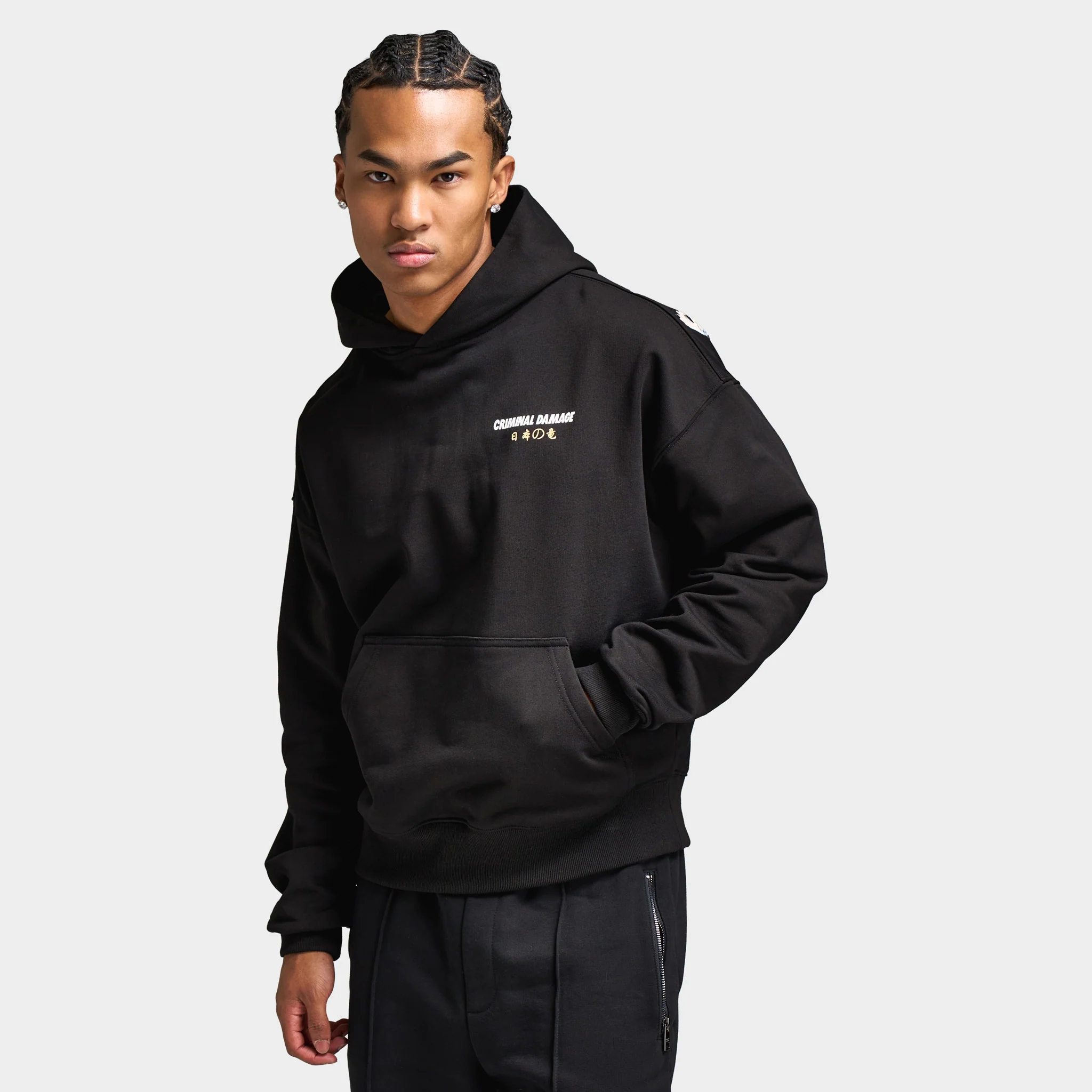 Criminal Damage Mythology Hoodie / Black