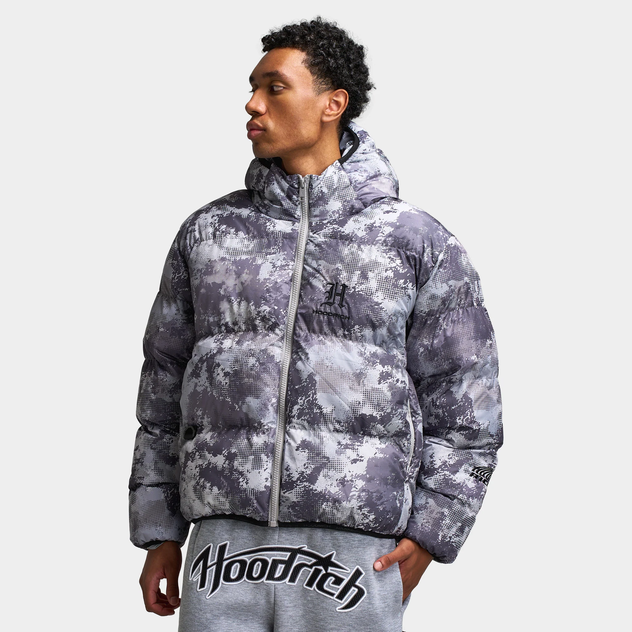 Hoodrich Ark Puffer Jacket Digital Camo / Black