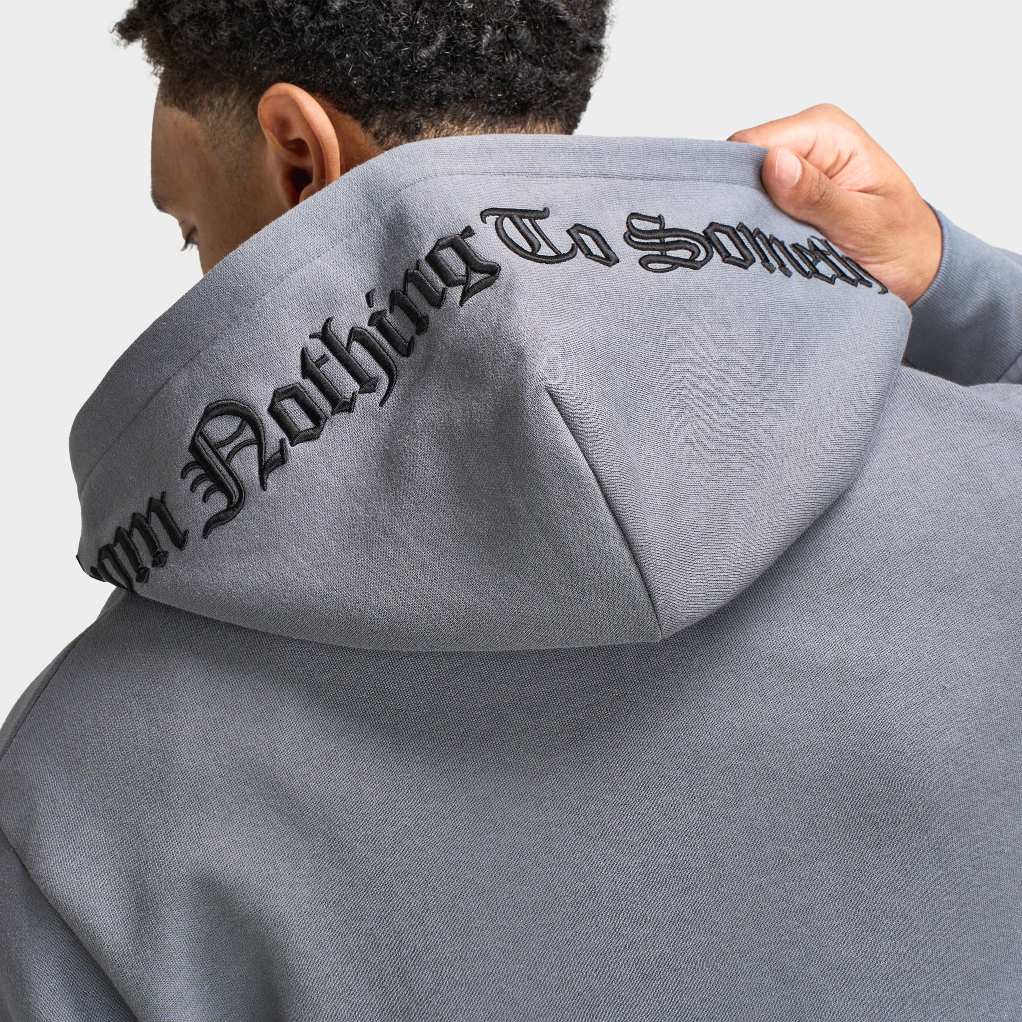 Hoodrich Inkline Oversized Full-Zip Hoodie Lava Smoke / Black Oyster - Image 4