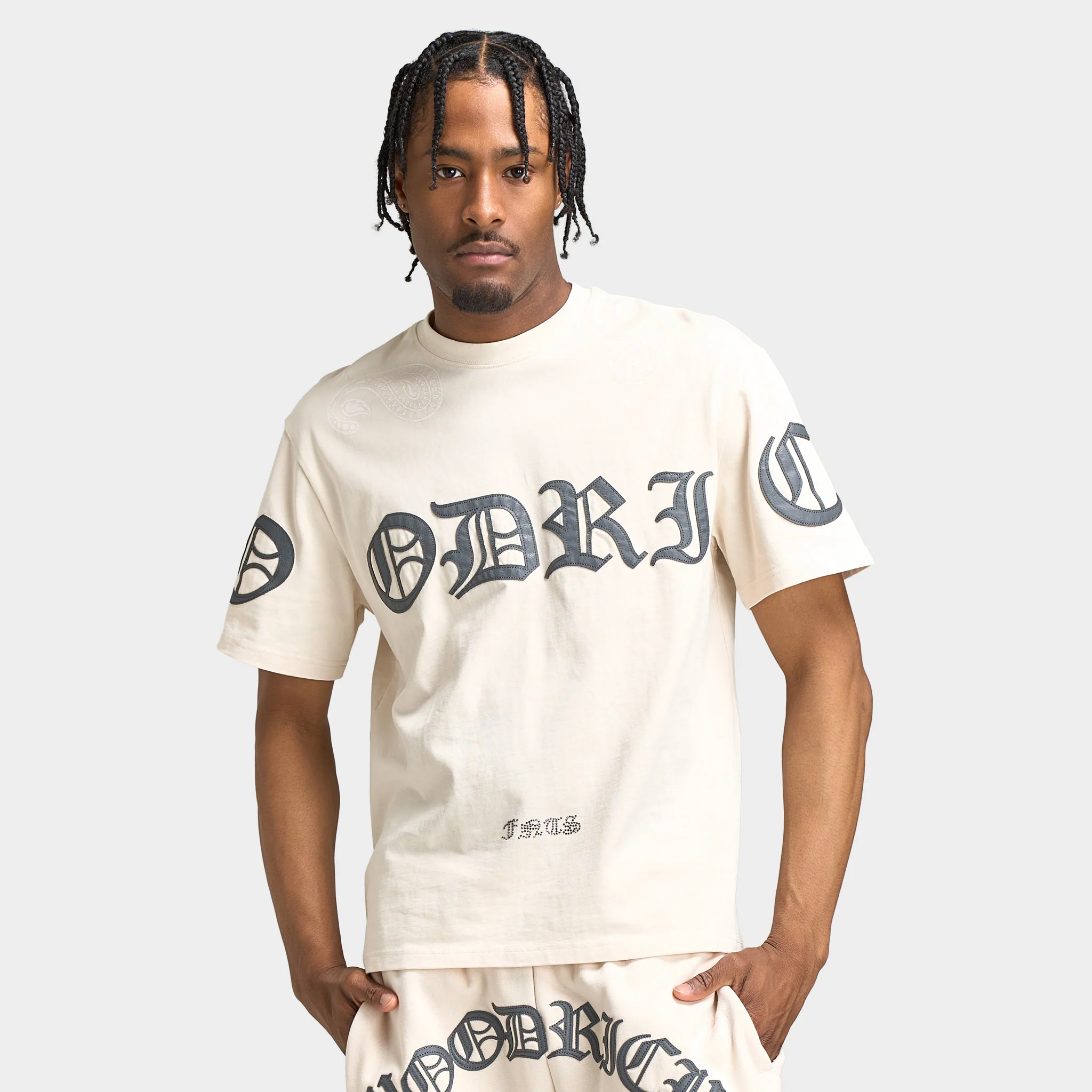 Hoodrich Inkline Oversized T-Shirt / Oat Milk