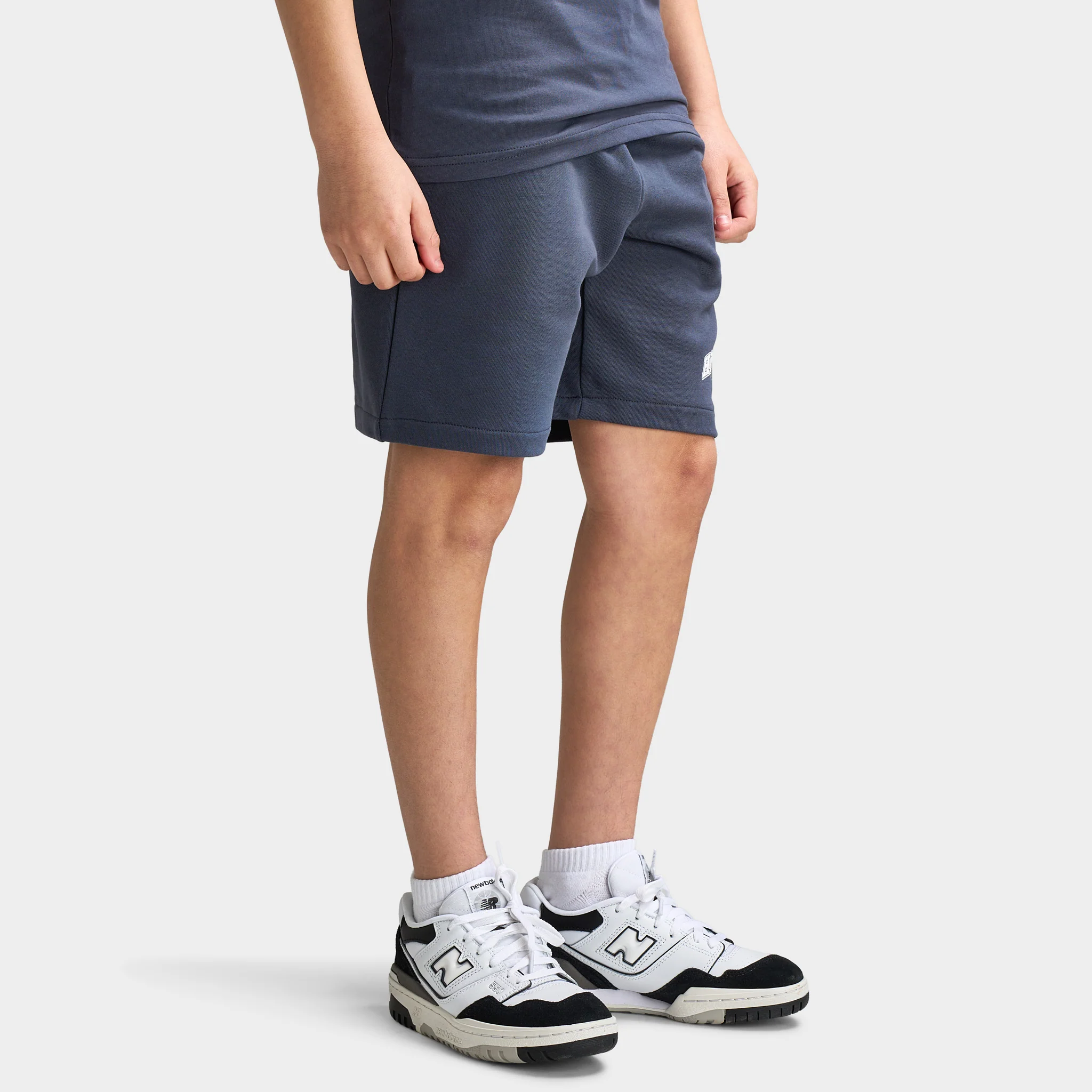 Hoodrich Junior Boys' Lyceum Shorts Ombre Blue / White - Monument - Image 4