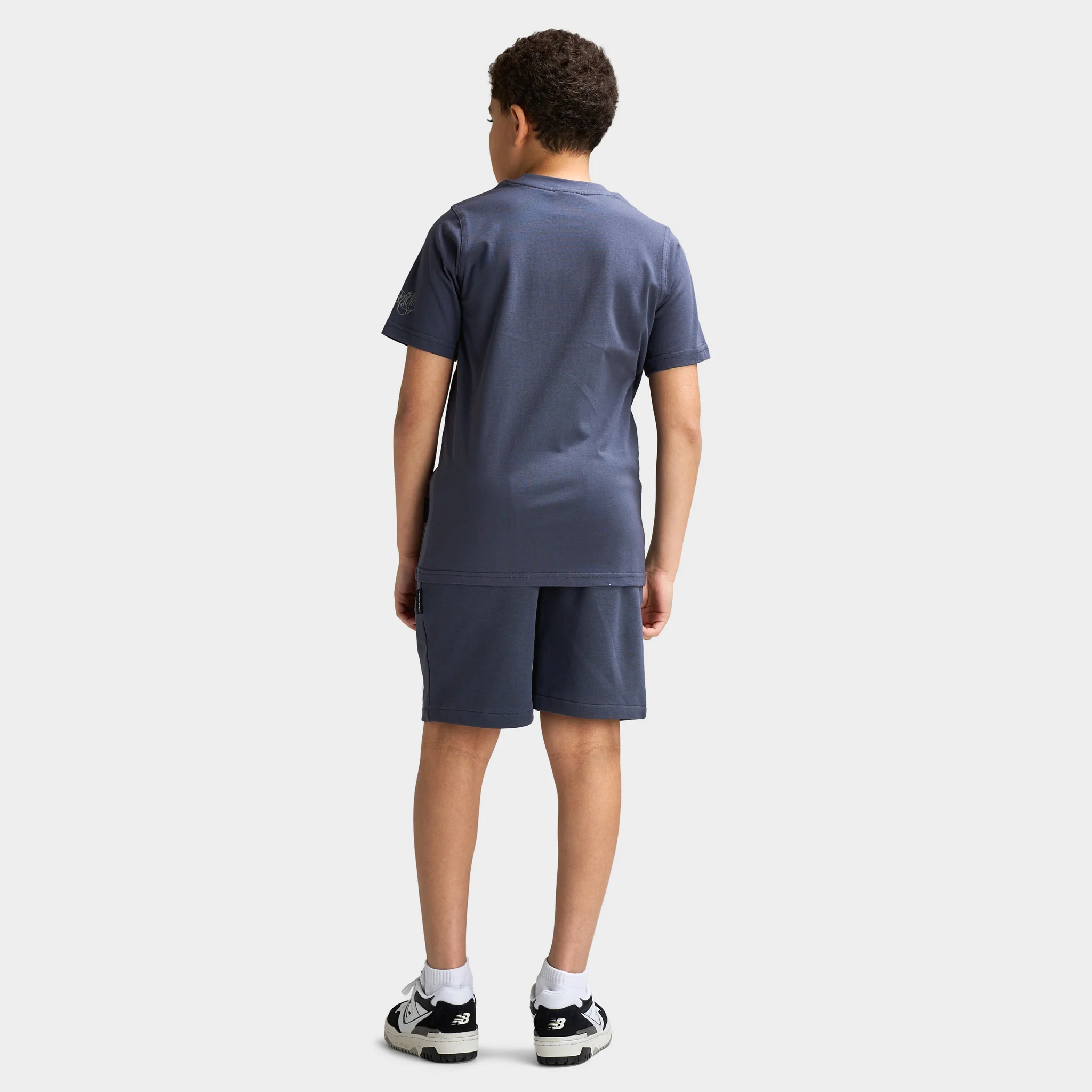 Hoodrich Junior Boys' Lyceum T-Shirt Ombre Blue / White - Monument - Image 6