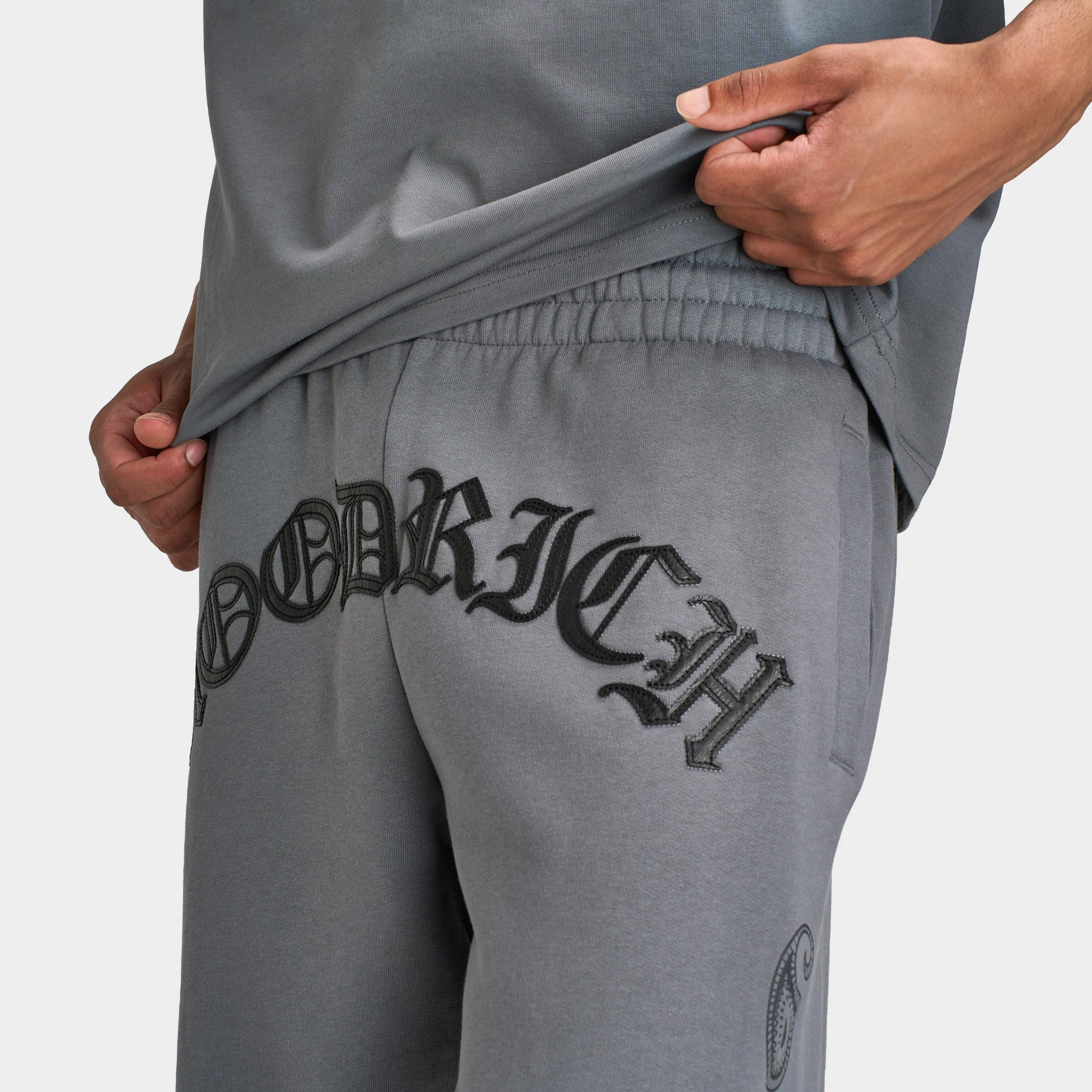 Hoodrich Inkline Oversized Open Hem Jogger / Lava Smoke - Image 5