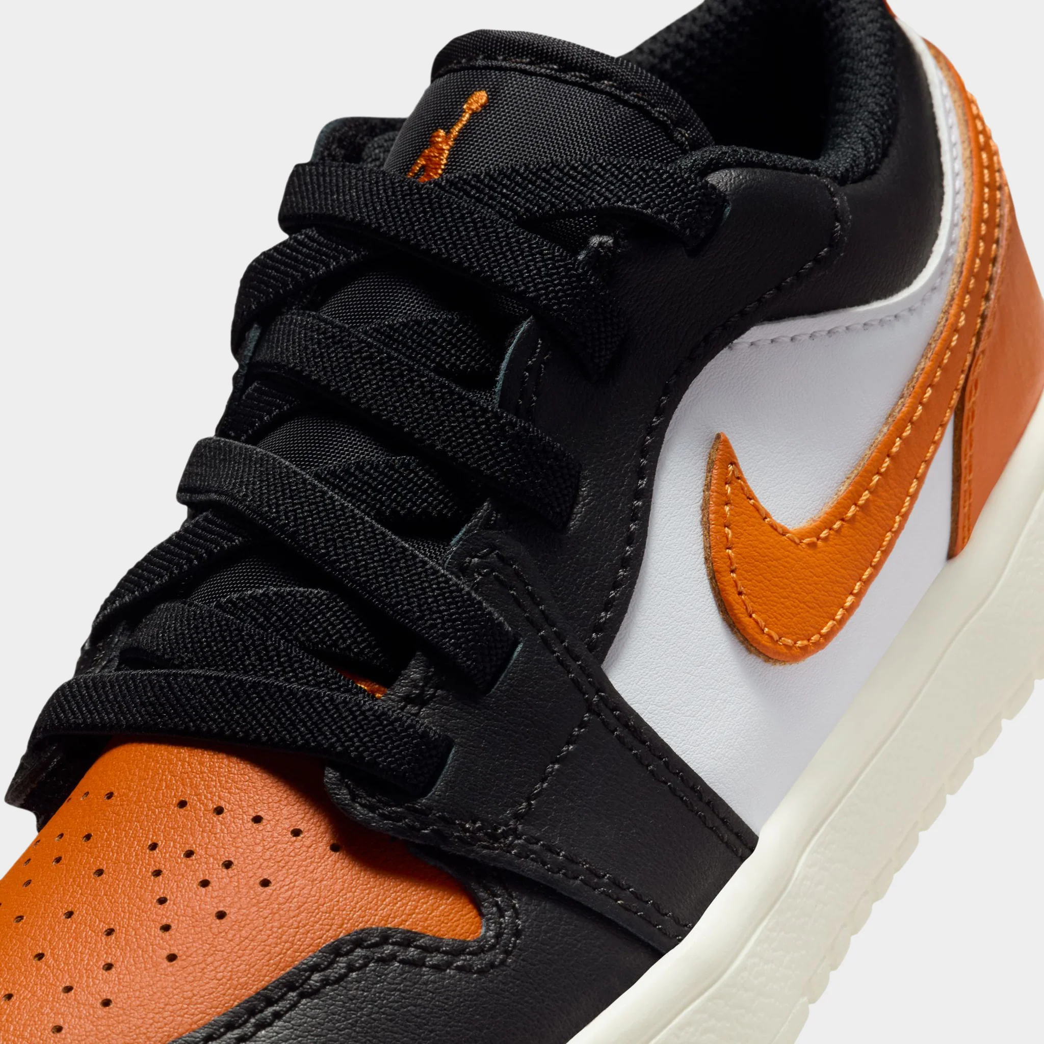 Jordan 1 Low Alt PS Black / Starfish - White - Image 3