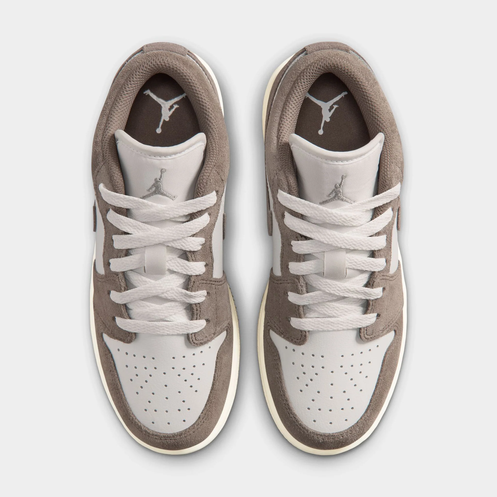 Jordan 1 Low GS Olive Grey / Enigma Stone - Summit White - Image 6