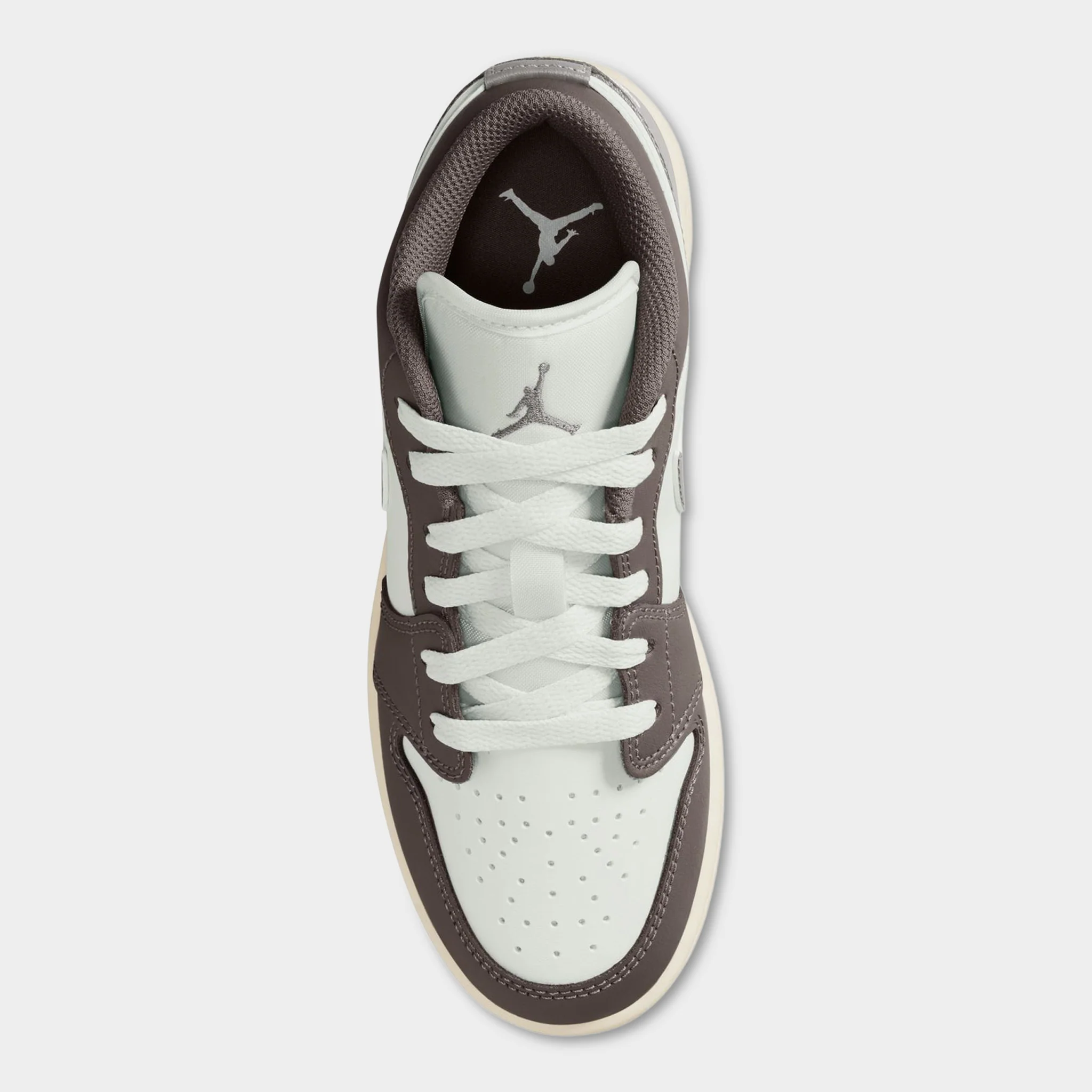 Jordan 1 Low GS Olive Grey / Enigma Stone - Summit White - Image 7