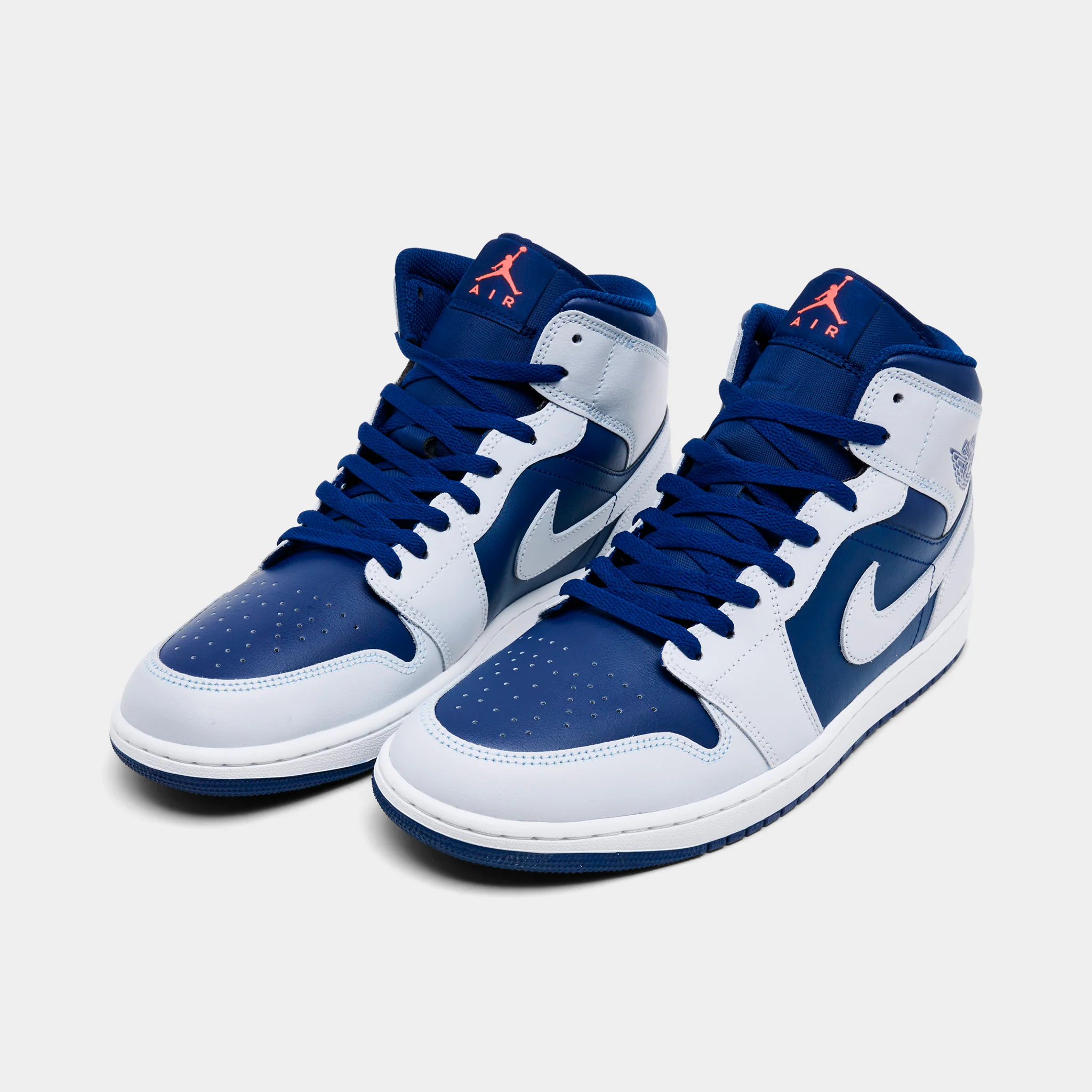 Jordan 1 Mid Grey / Blue - Image 2