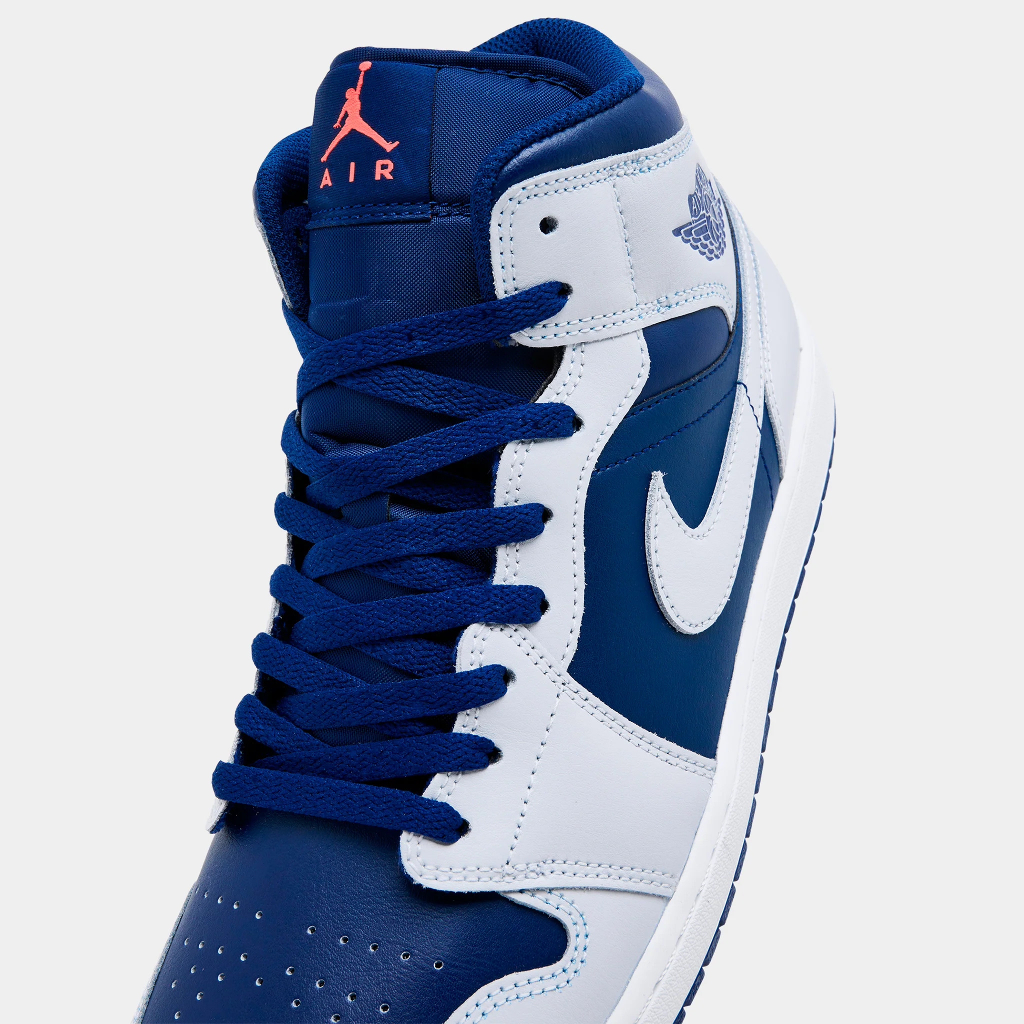 Jordan 1 Mid Grey / Blue - Image 3