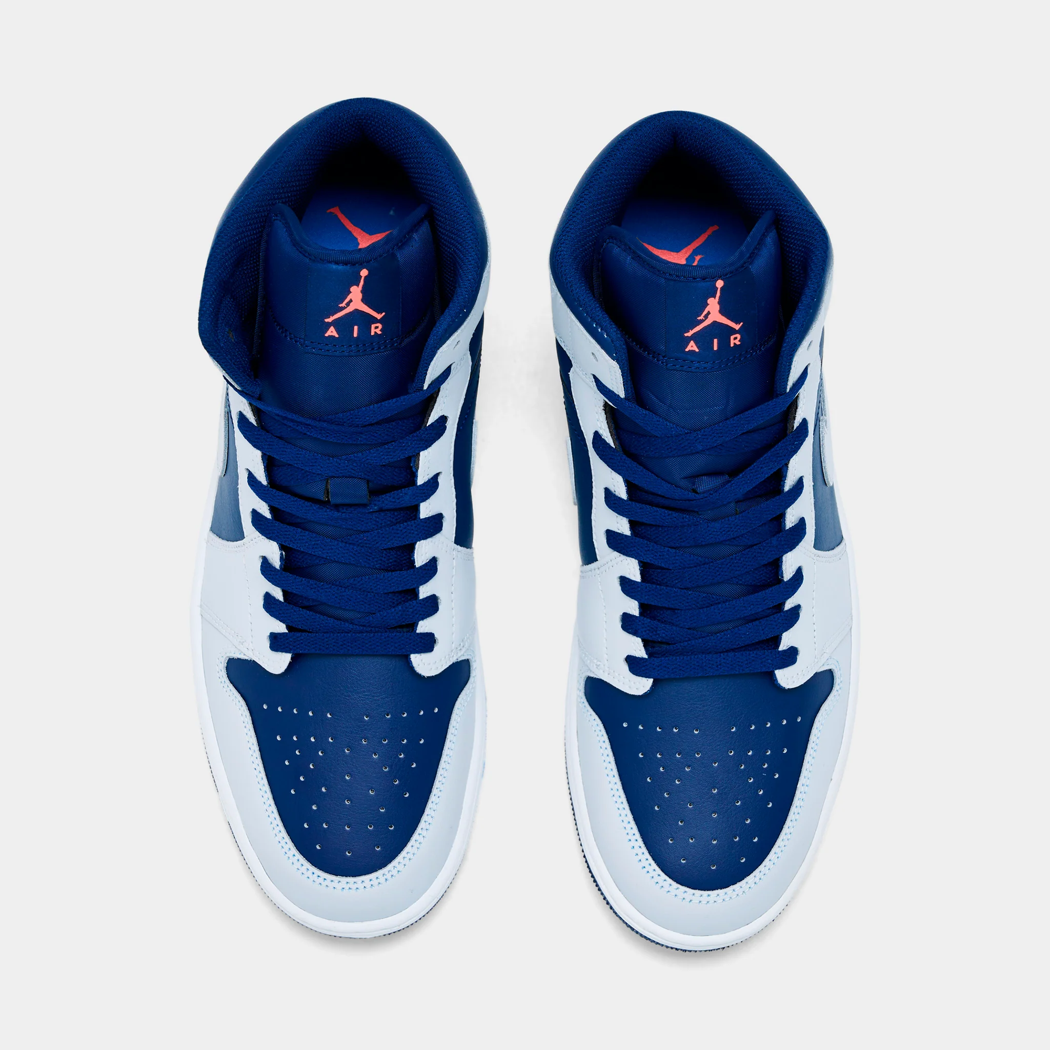 Jordan 1 Mid Grey / Blue - Image 5