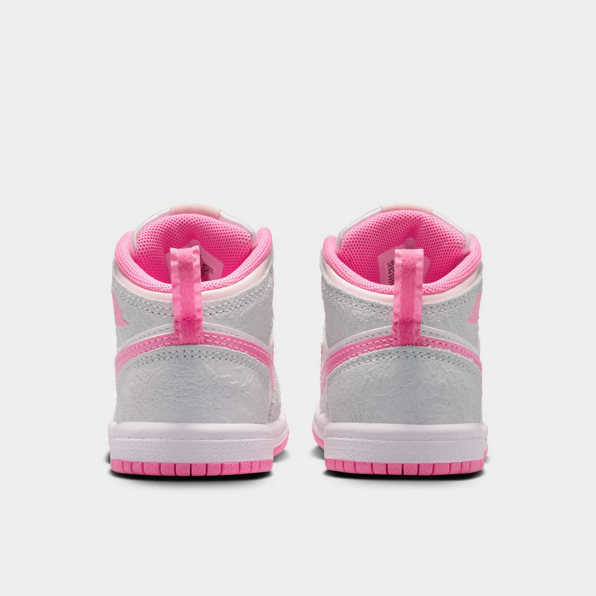 Jordan 1 Mid SE TD Vast Grey / Pink Glow - Sail - Image 6