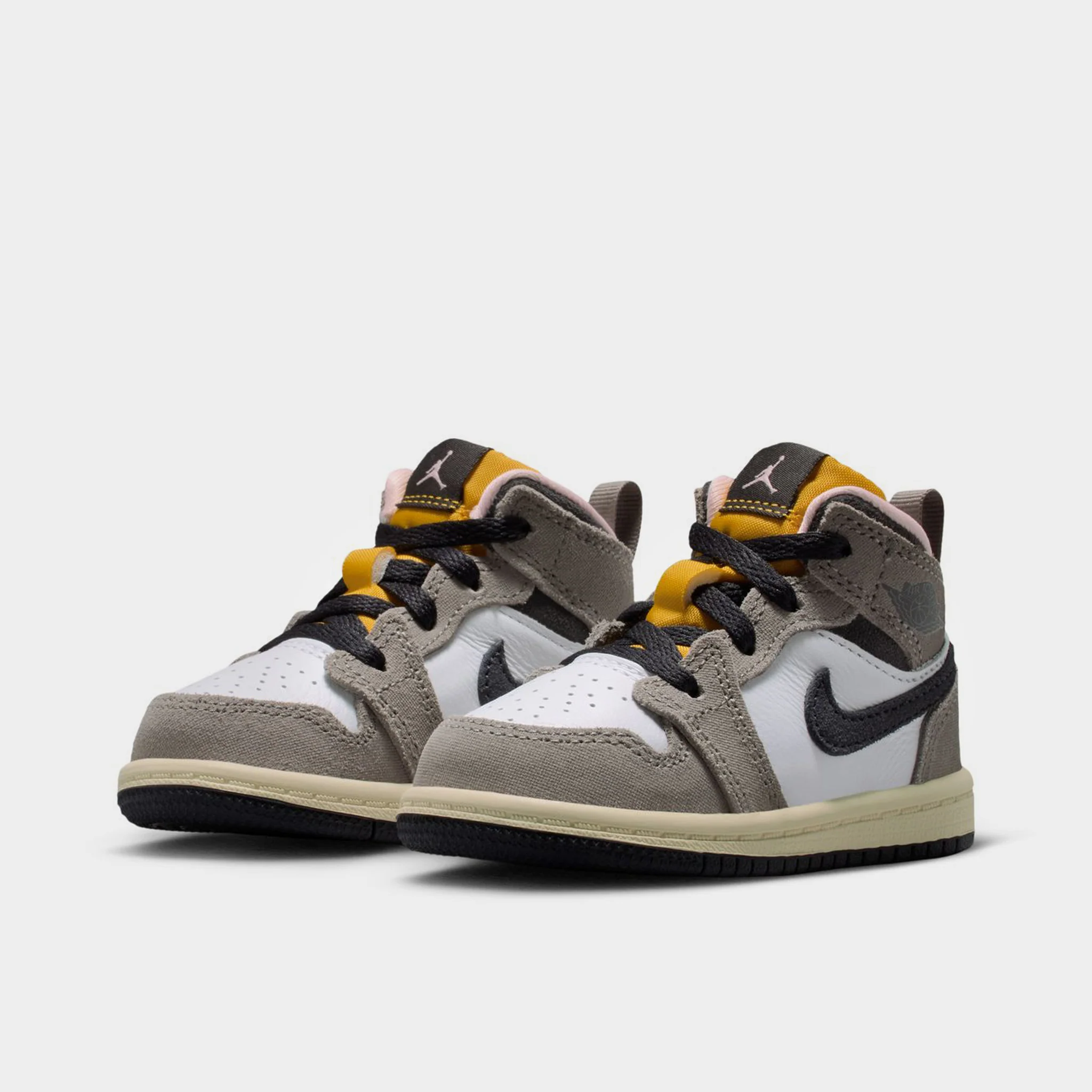Jordan 1 Mid SE TD White / Oil Grey - Cave Stone - Image 2