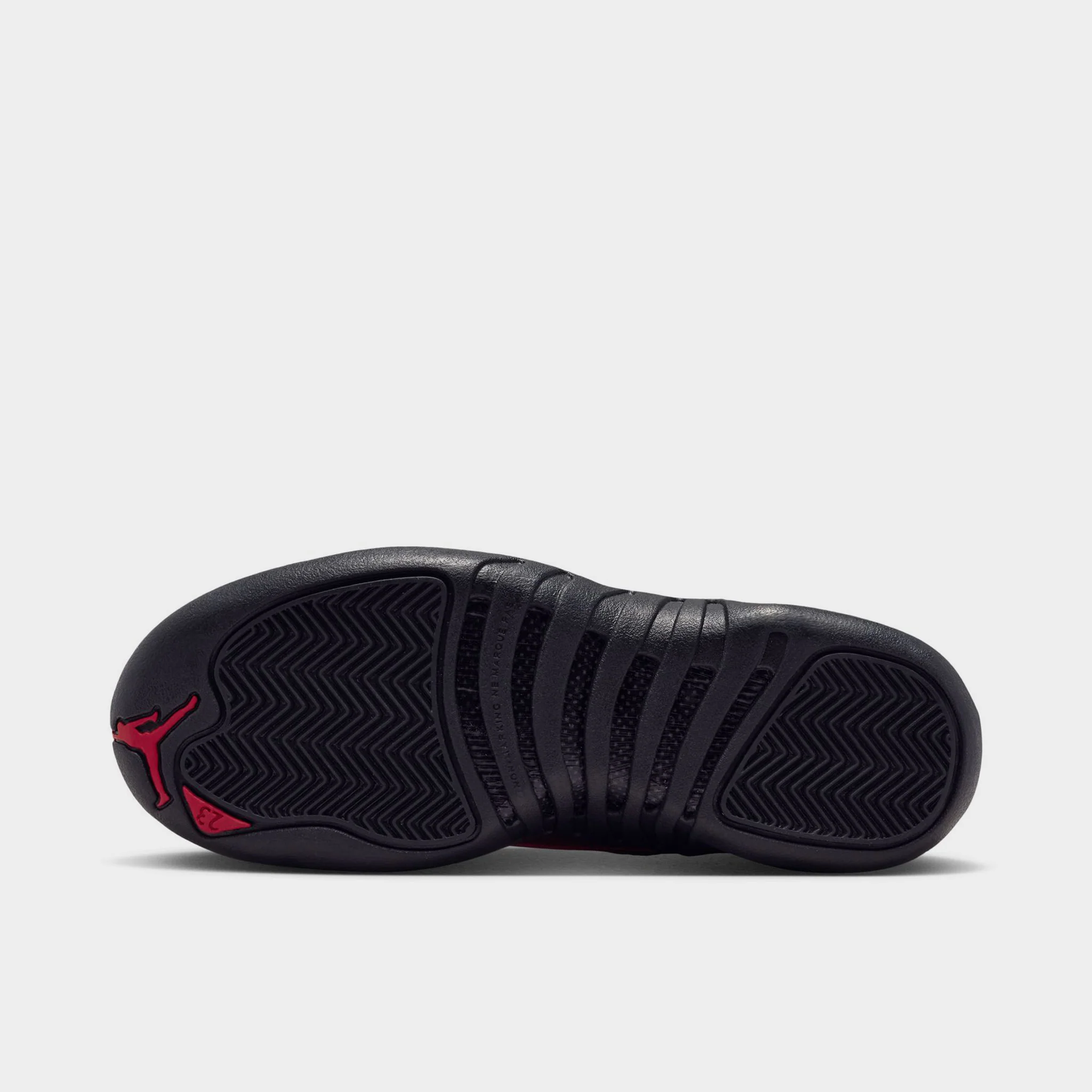 Jordan 12 Retro GS Black / Varsity Red - Image 7