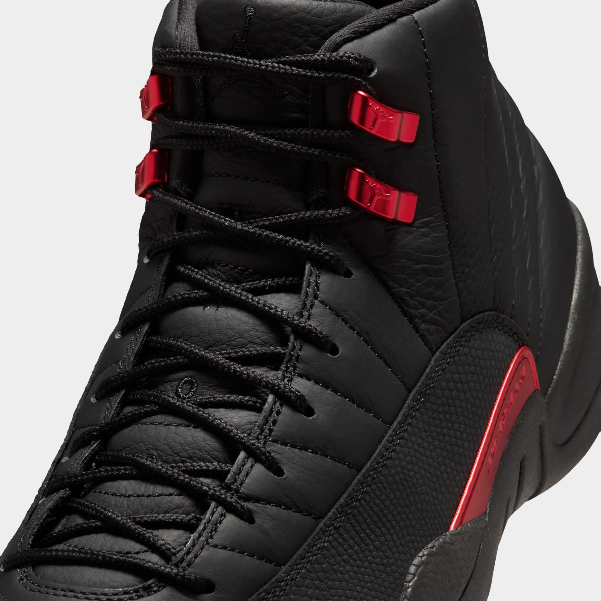 Jordan 12 Retro Black / Varsity Red - Image 3