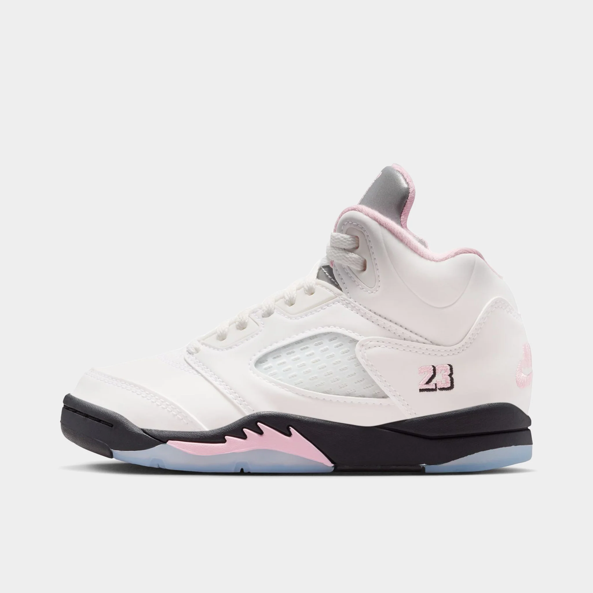 Jordan 5 Retro PS White / Medium Soft Pink - Black