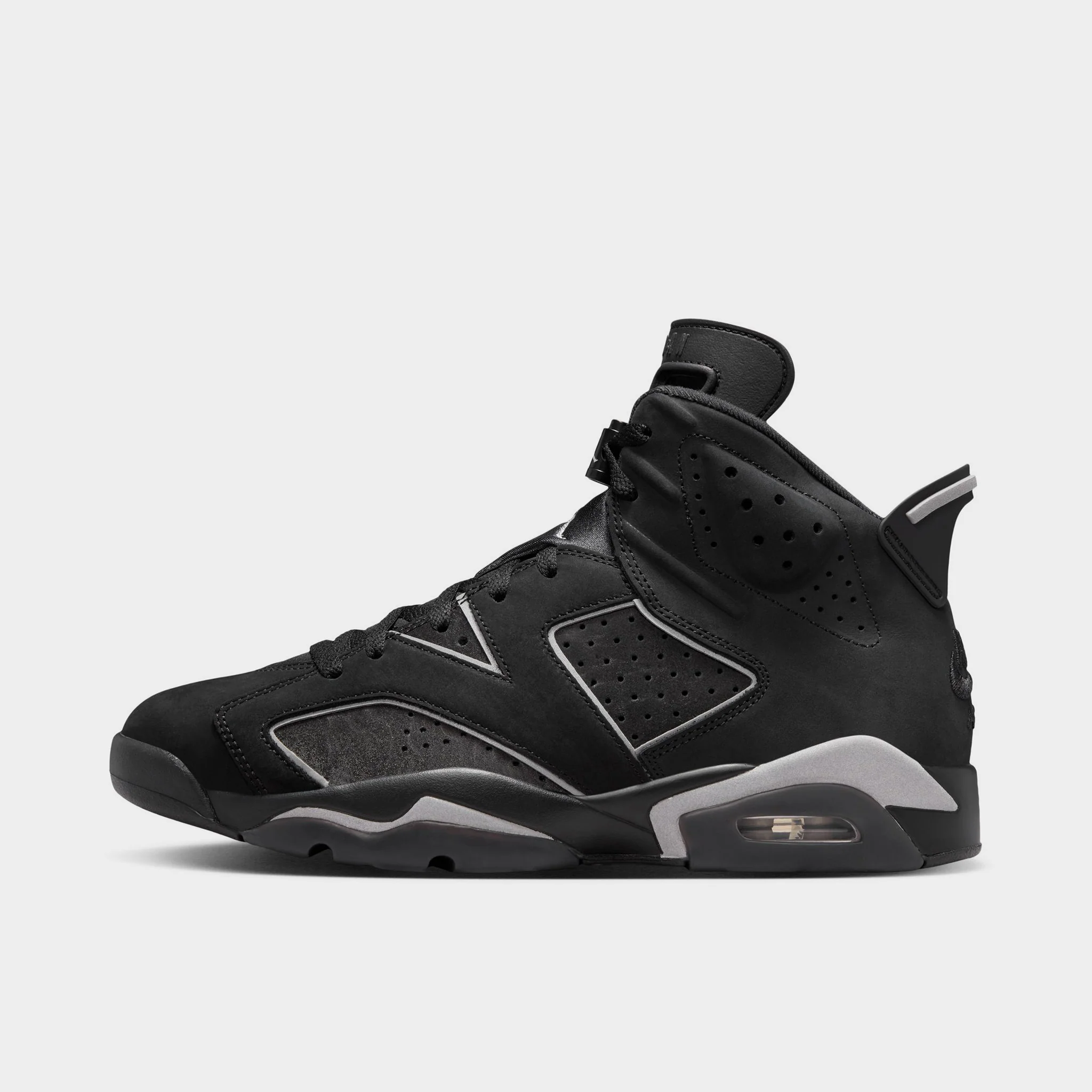 Jordan 6 Retro Black / Reflect Silver - Black