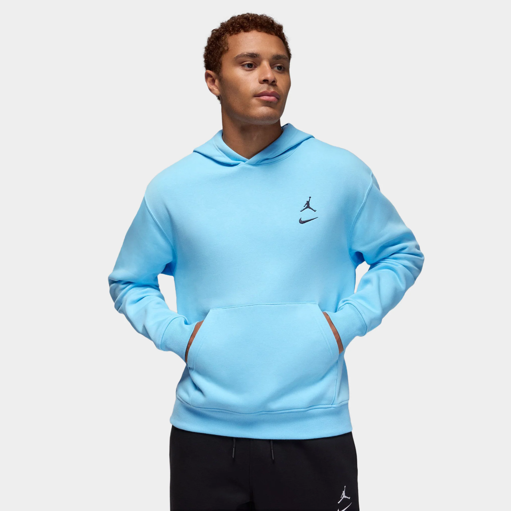 Jordan Brooklyn Fleece Hoodie / Blue Chill