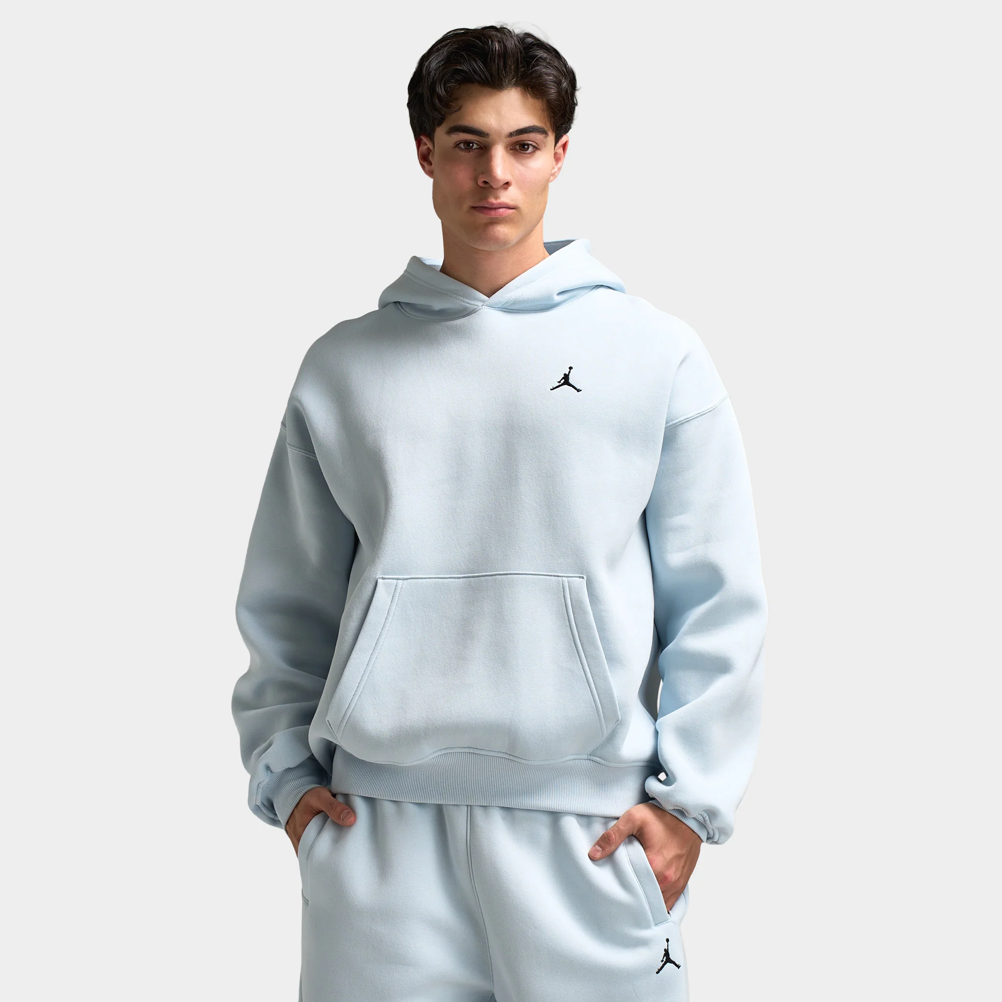 Jordan Brooklyn Fleece Oversized Hoodie / Aura