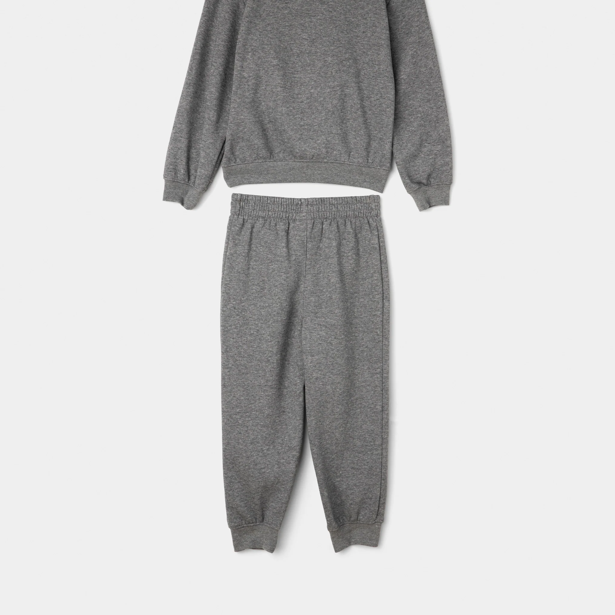 Jordan Children's Brooklyn Fleece Pullover Set / Carbon Heather - Image 6