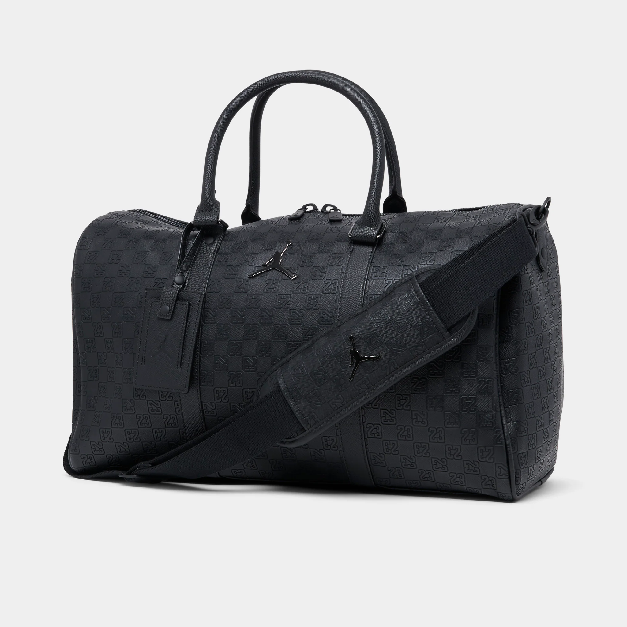 Jordan Monogram Duffle Bag / Grey
