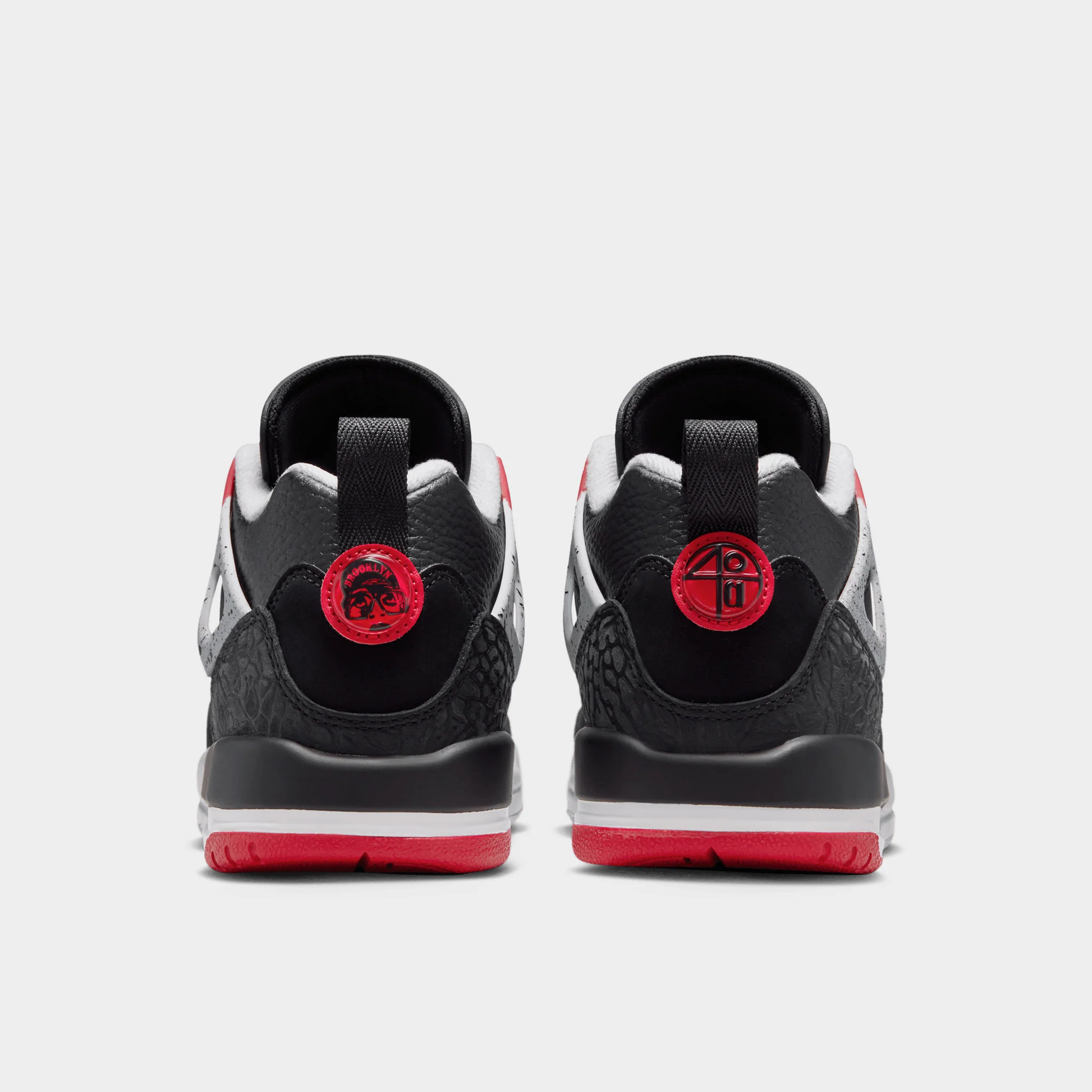 Jordan Spizike Low GS Black / Gym Red - Wolf Grey - Image 4