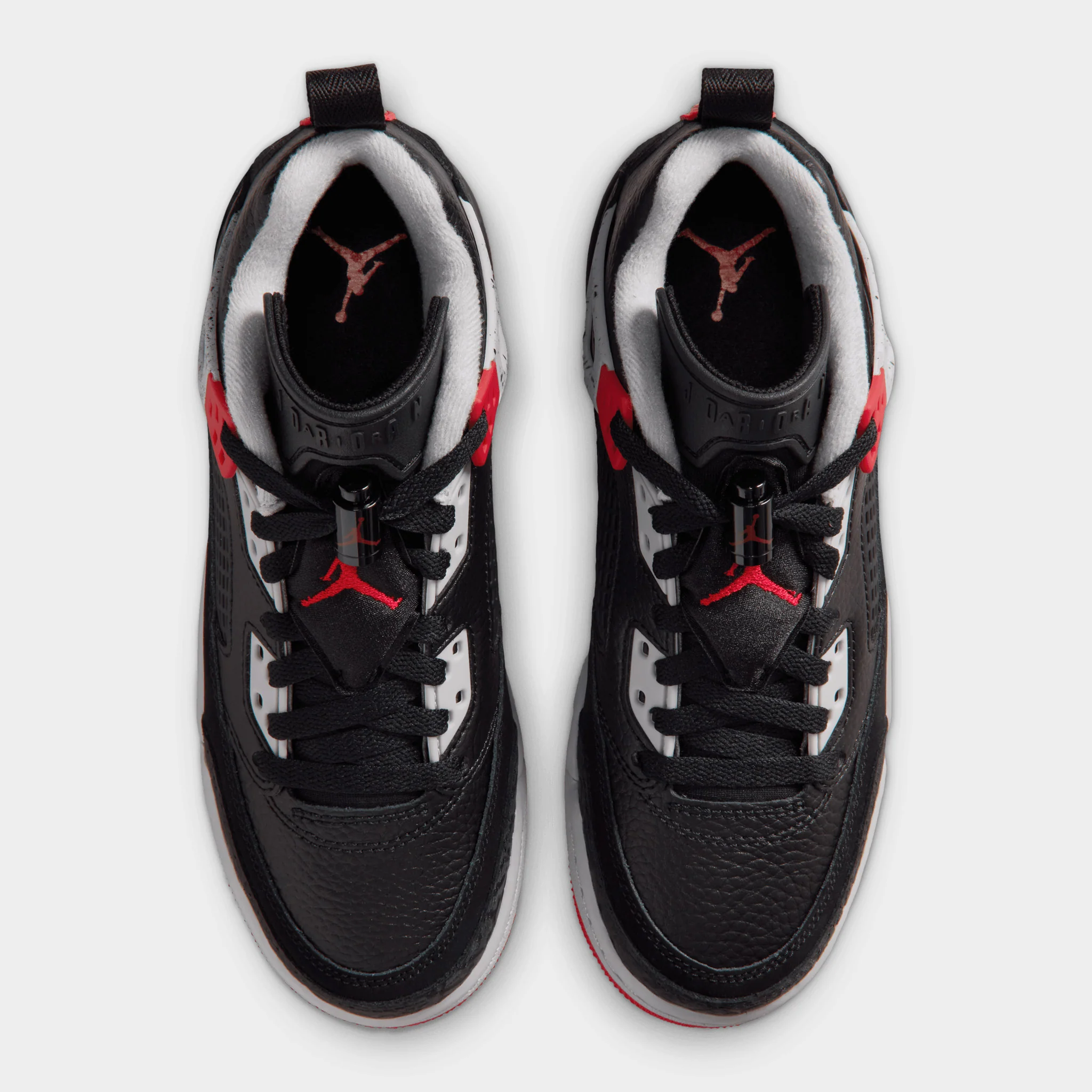 Jordan Spizike Low GS Black / Gym Red - Wolf Grey - Image 5
