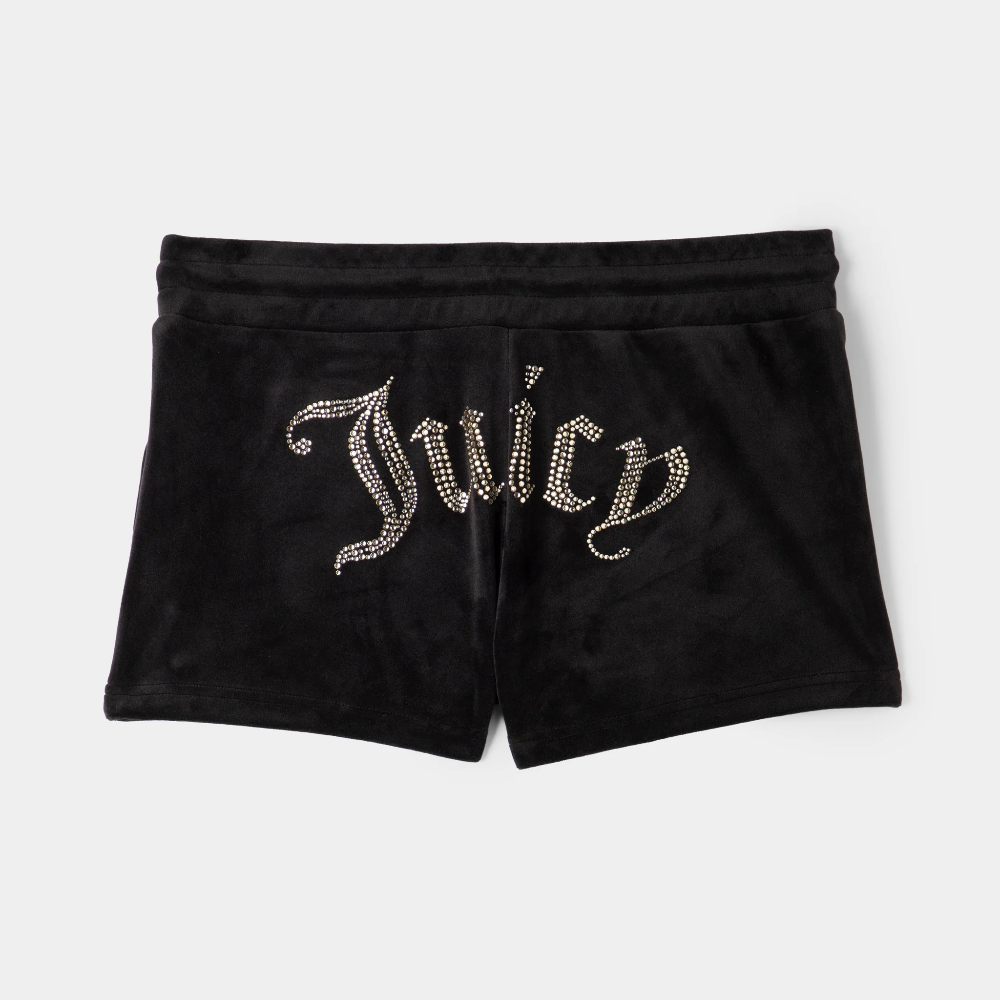 Juicy Couture Drawstring Short With Hotflix / Liquorice - Image 2