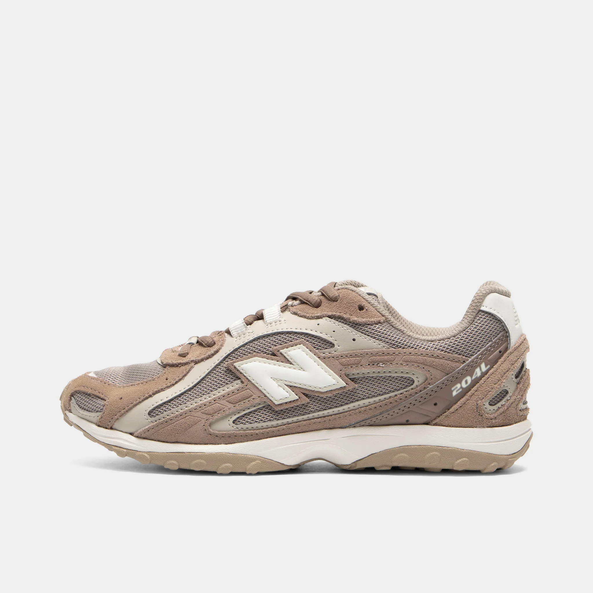 New Balance 204L Mushroom / Arid Stone - White