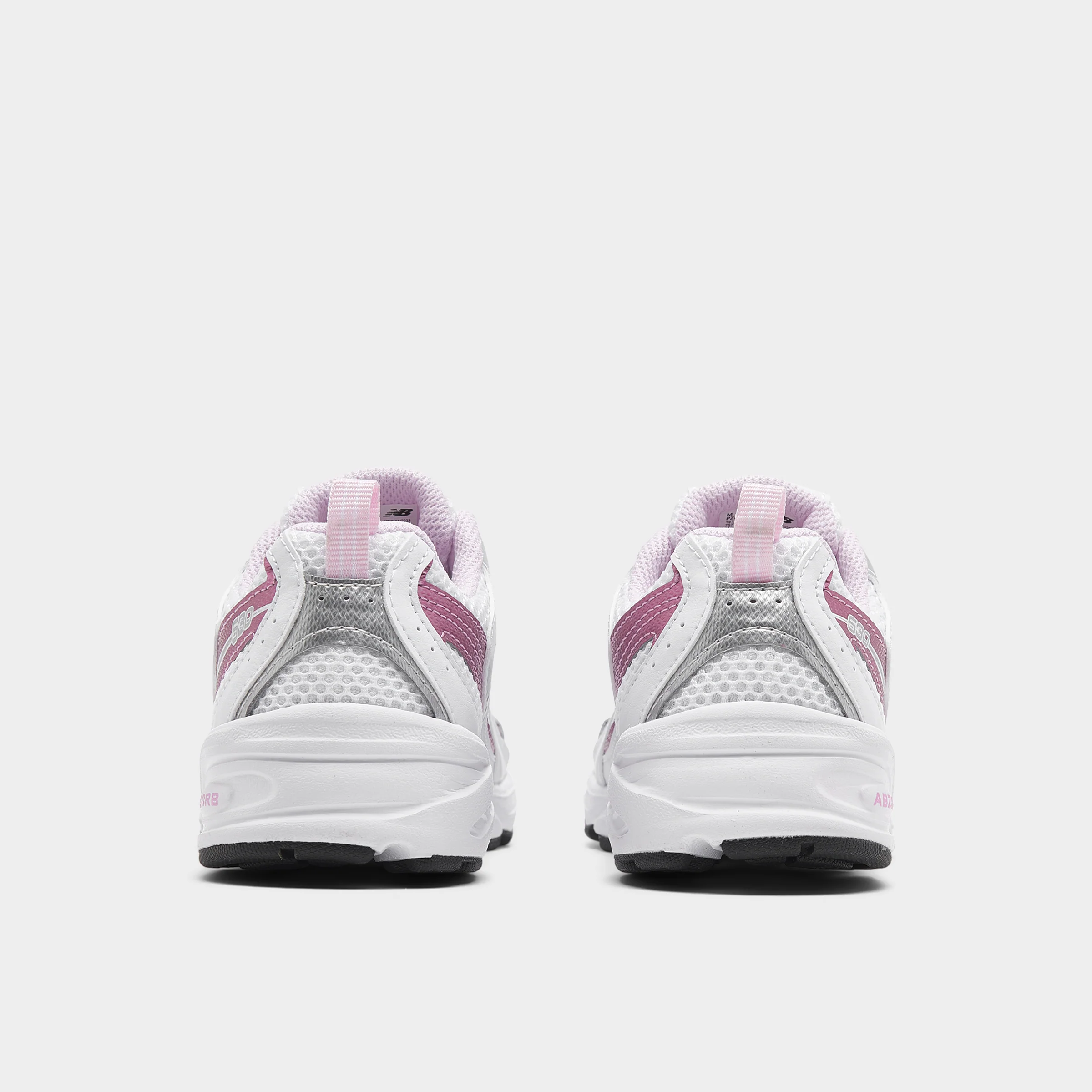 New Balance Children's 530 White / Pink Sugar - Image 4