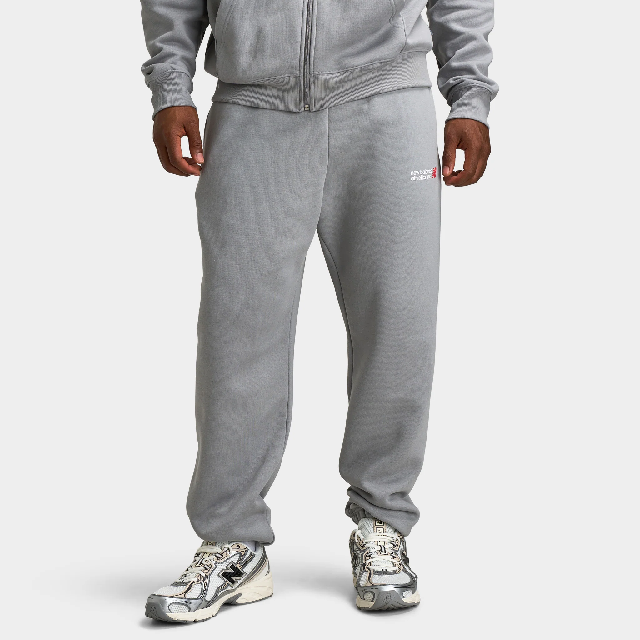 New Balance Tone Logo Cuff Jogger / Grey