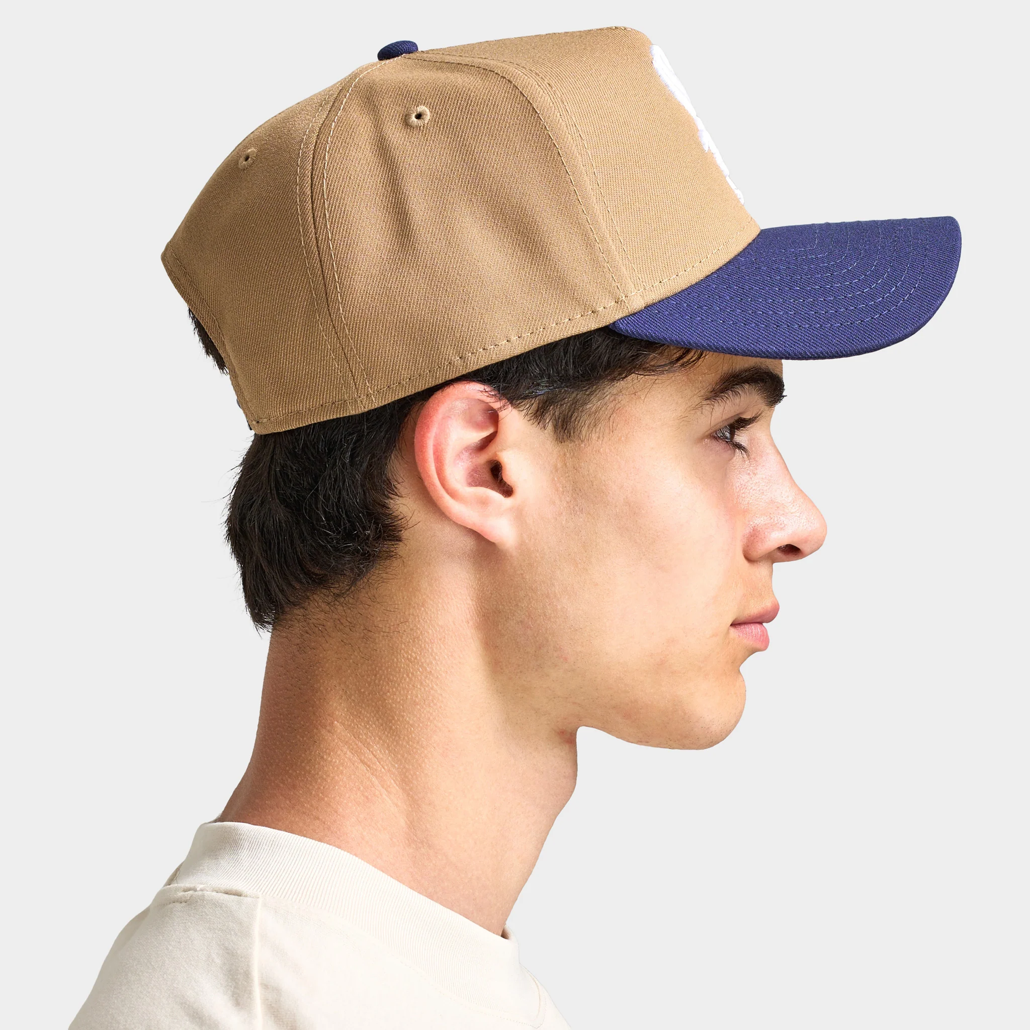 New Era Chicago White Sox 9FORTY AF Khaki / Navy - Image 3