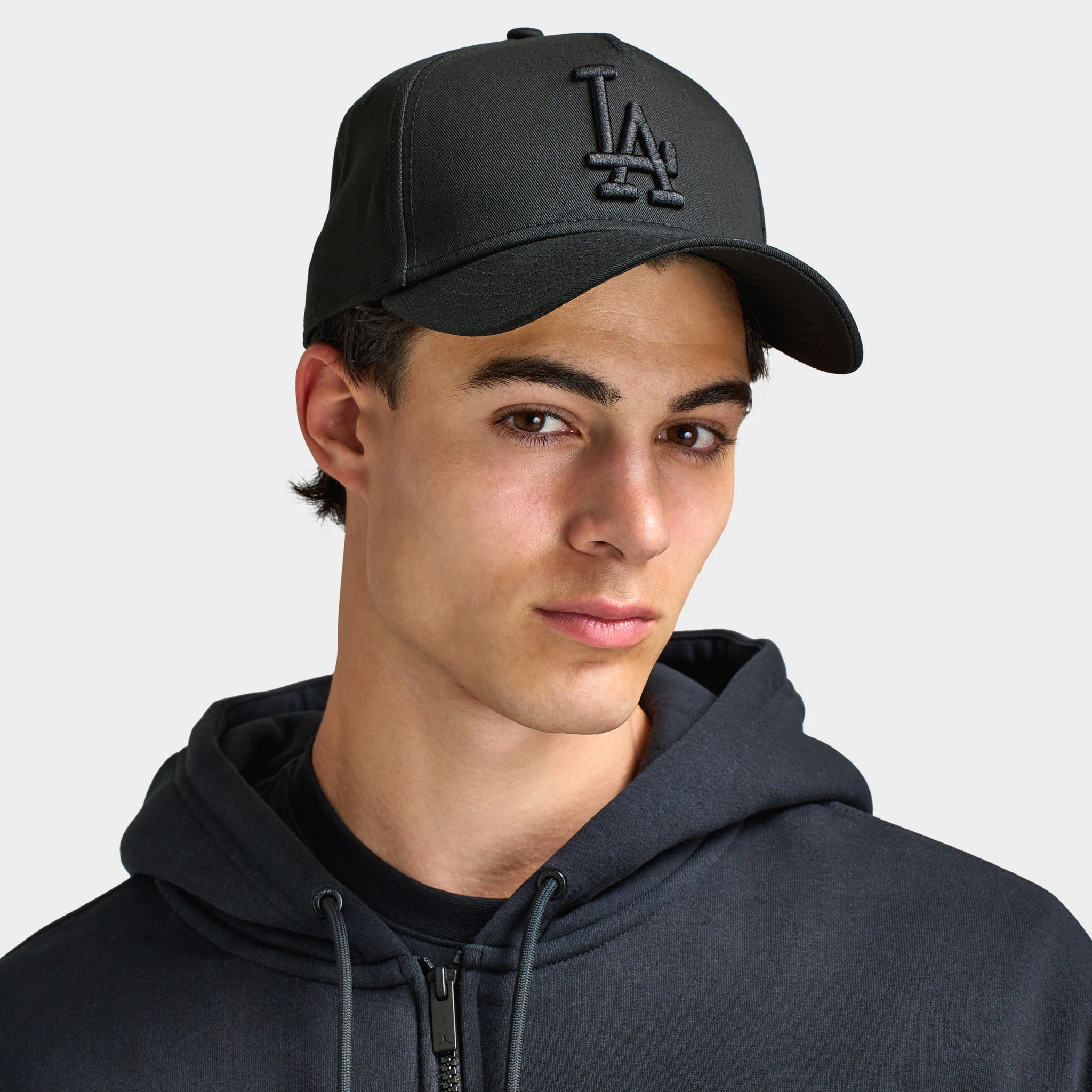 New Era Los Angeles Dodgers 9FORTY A-Frame Black / Black
