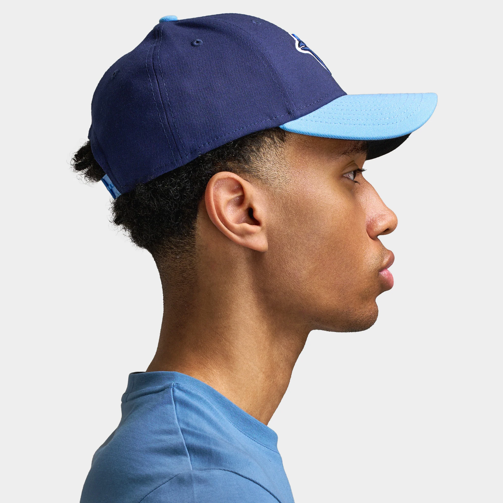 New Era Toronto Blue Jays 9FORTY Stretch Snap Navy / Lt Blue - Image 4