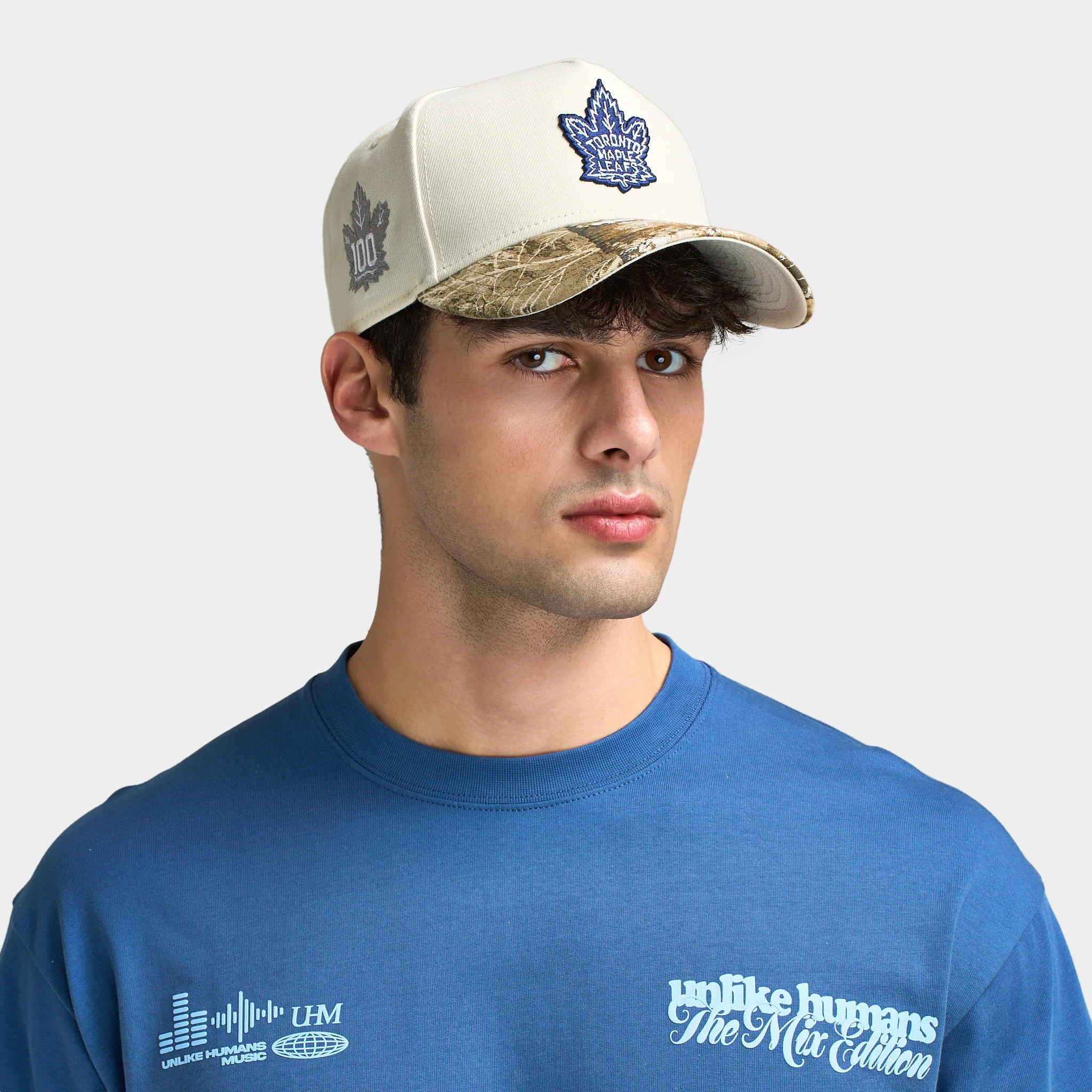 New Era Toronto Maple Leafs 9FORTY A-Frame Chrome / Realtree Camo
