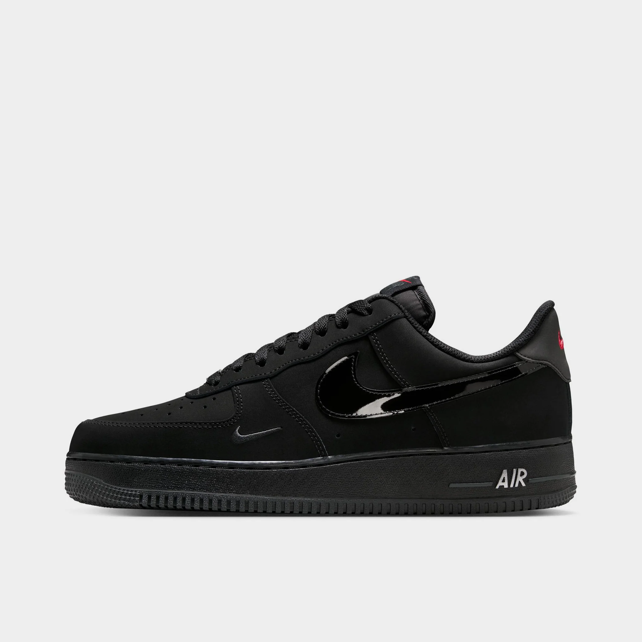 Nike Air Force 1 Black / Black - Dark Smoke Grey