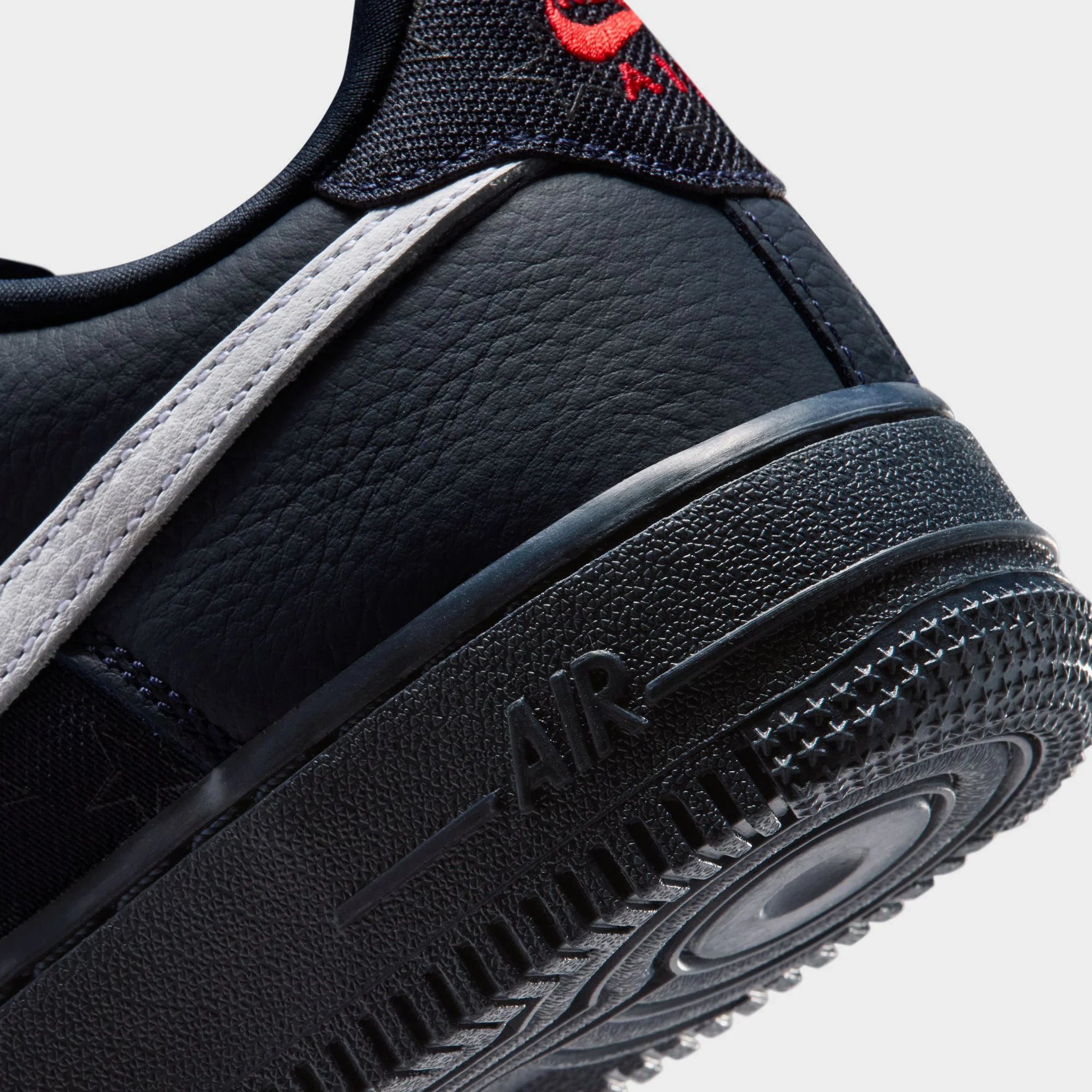 Nike Air Force 1 GS Dark Obsidian / White - Black - Image 3