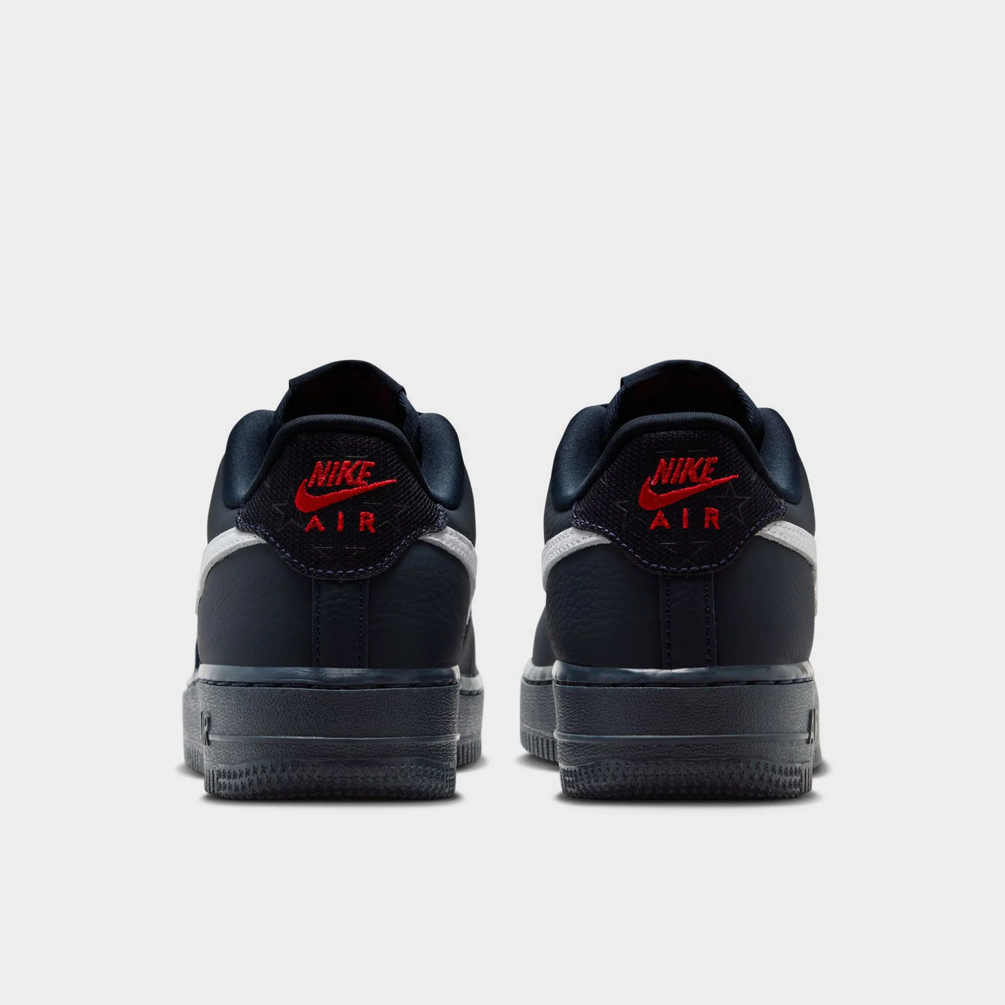 Nike Air Force 1 GS Dark Obsidian / White - Black - Image 4