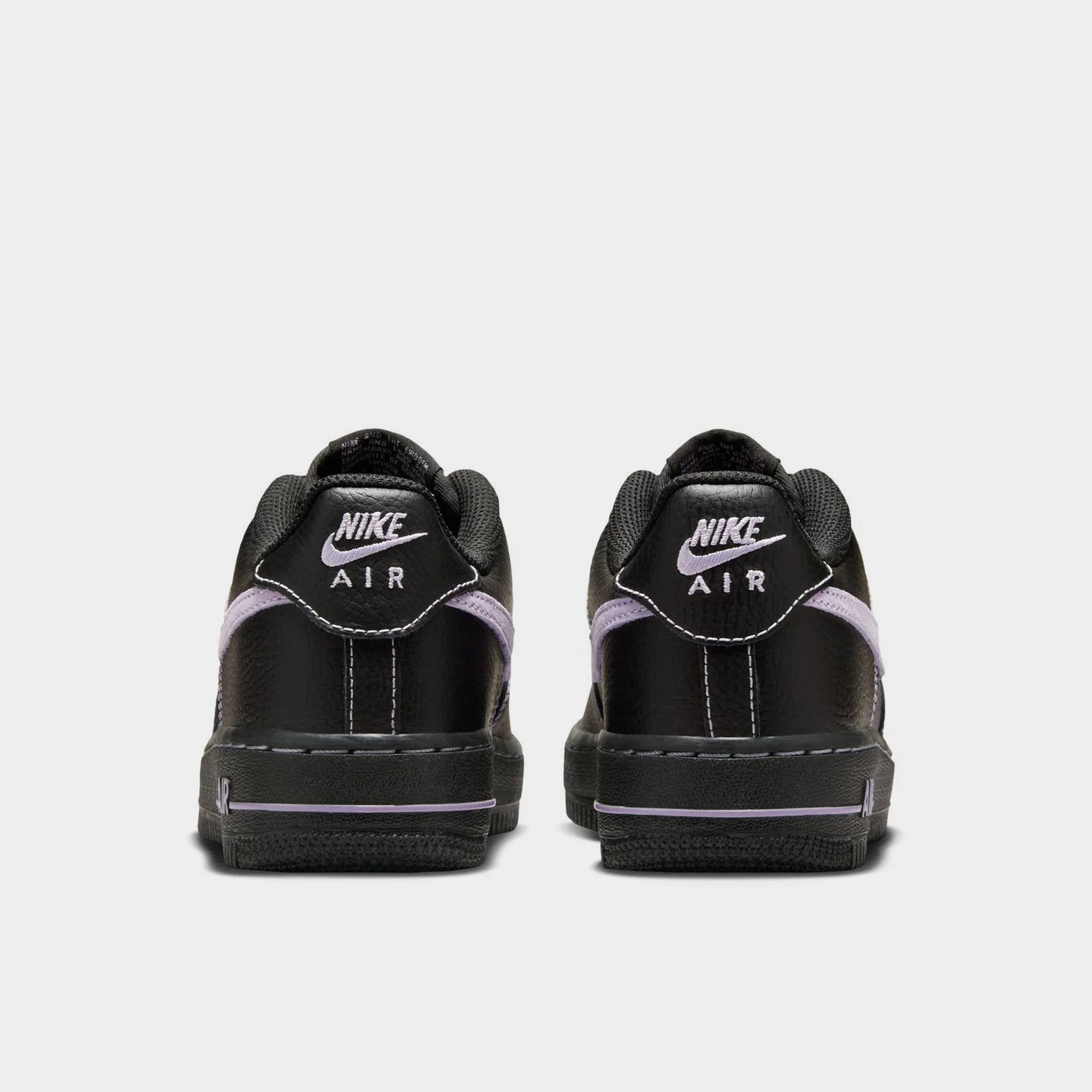 Nike Air Force 1 LV8 GS Black / Hydrangeas - Image 4