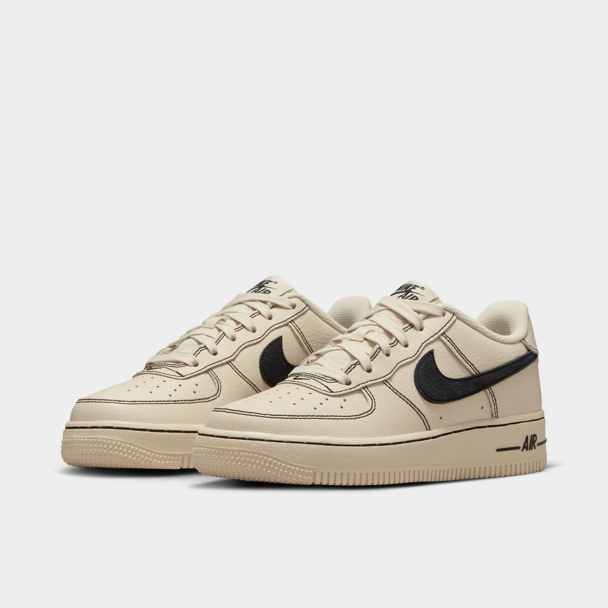 Nike Air Force 1 LV8 4 GS Light Khaki / Black - Image 2